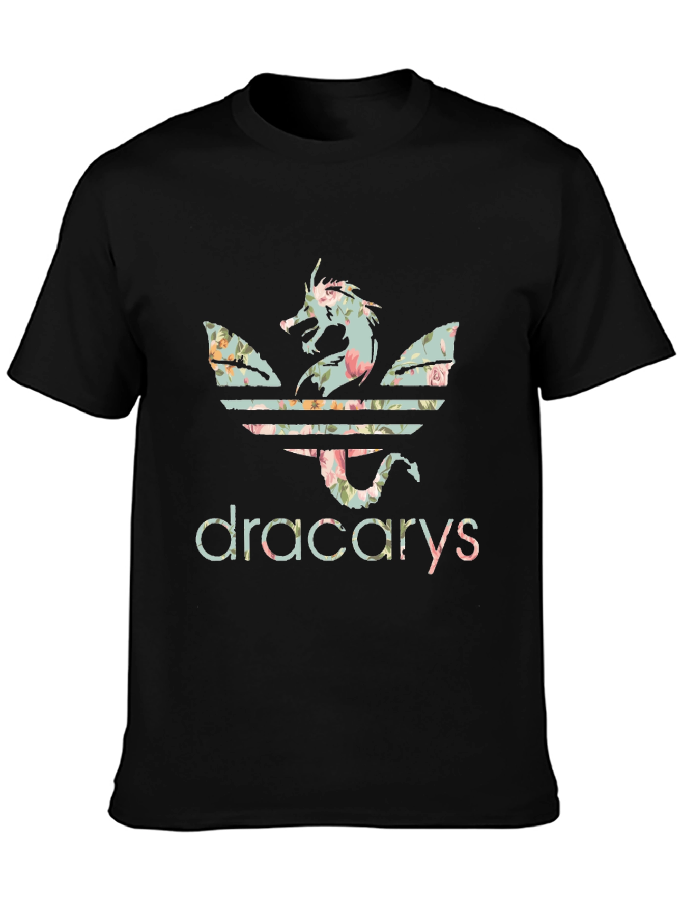 Dracarys Floral Dragon T-Shirt