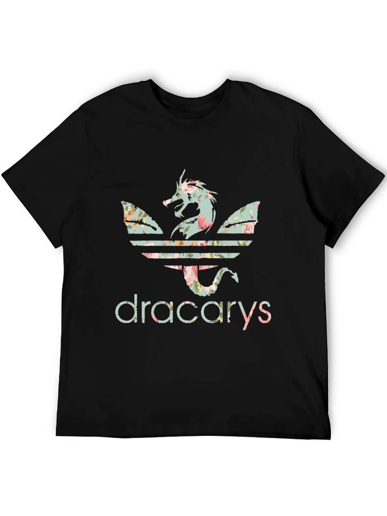 Dracarys Floral Dragon T-Shirt