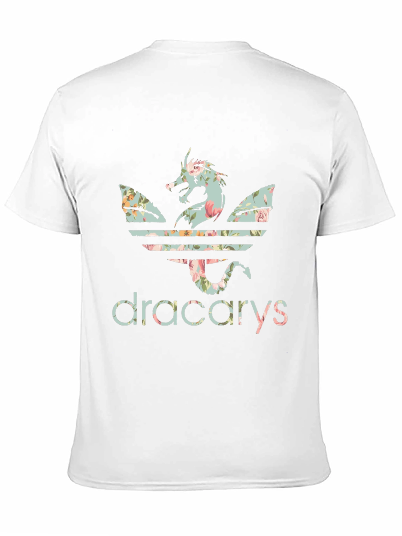 Dracarys Floral Dragon T-Shirt