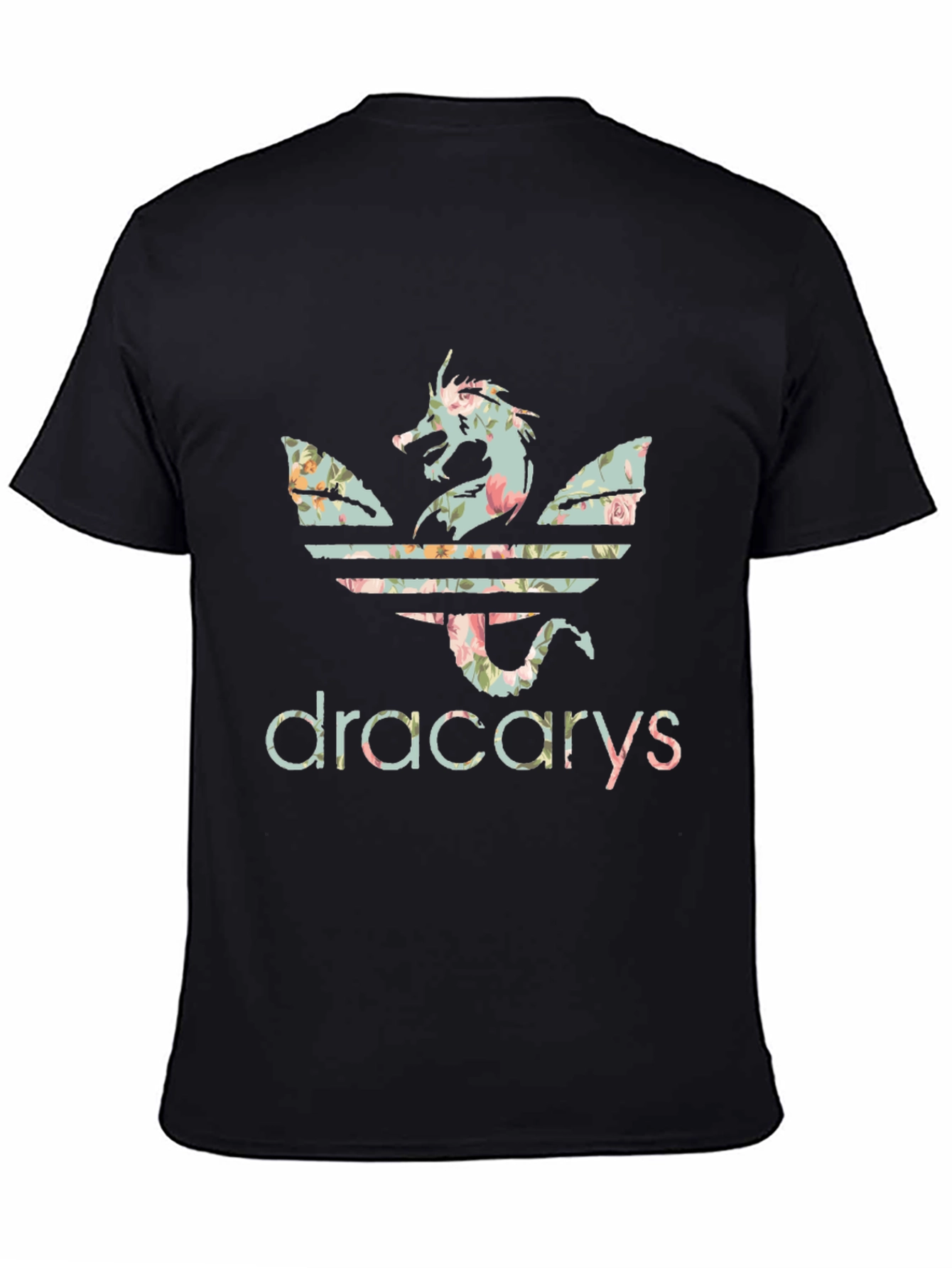 Dracarys Floral Dragon T-Shirt