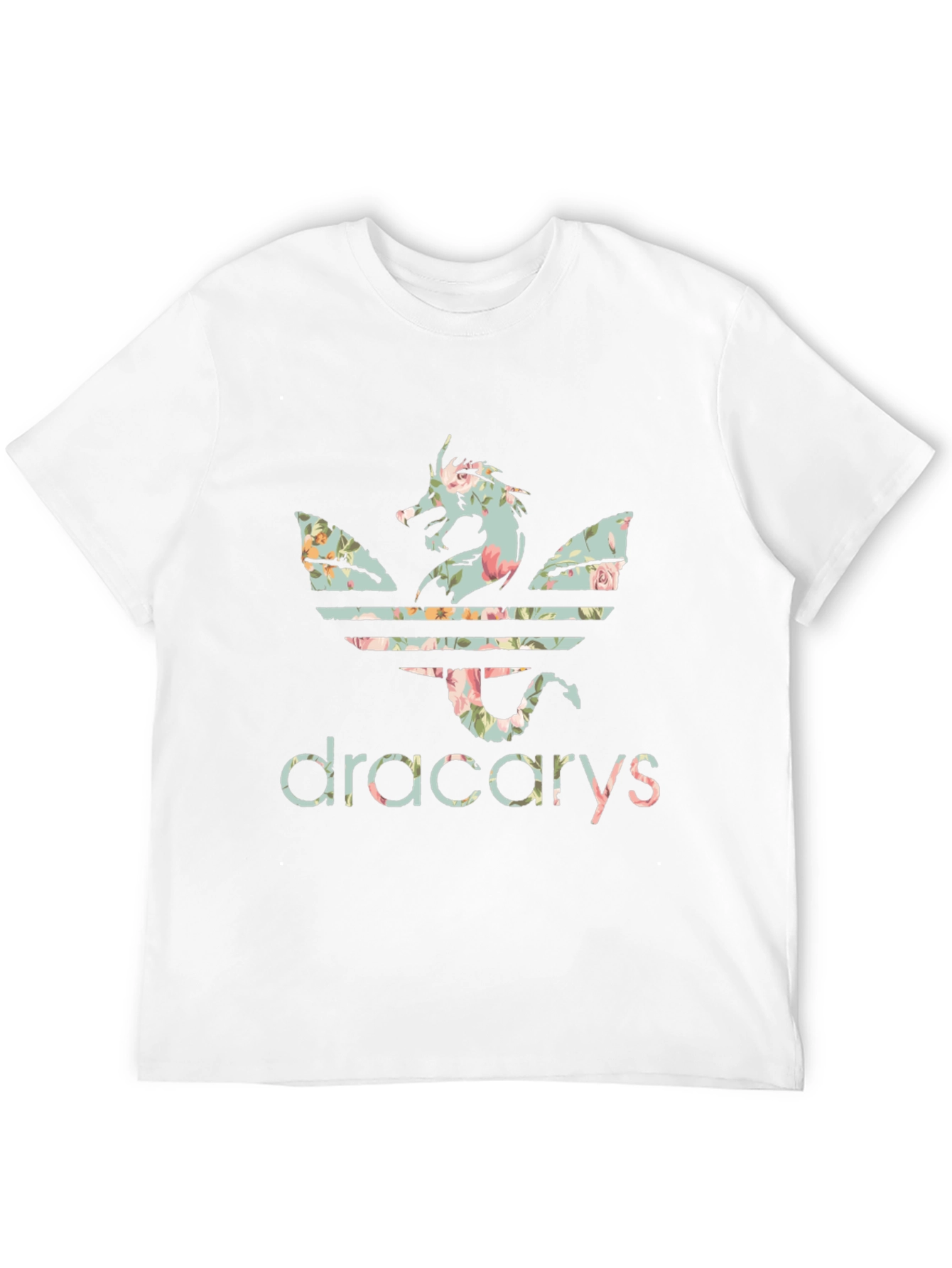 Dracarys Floral Dragon T-Shirt