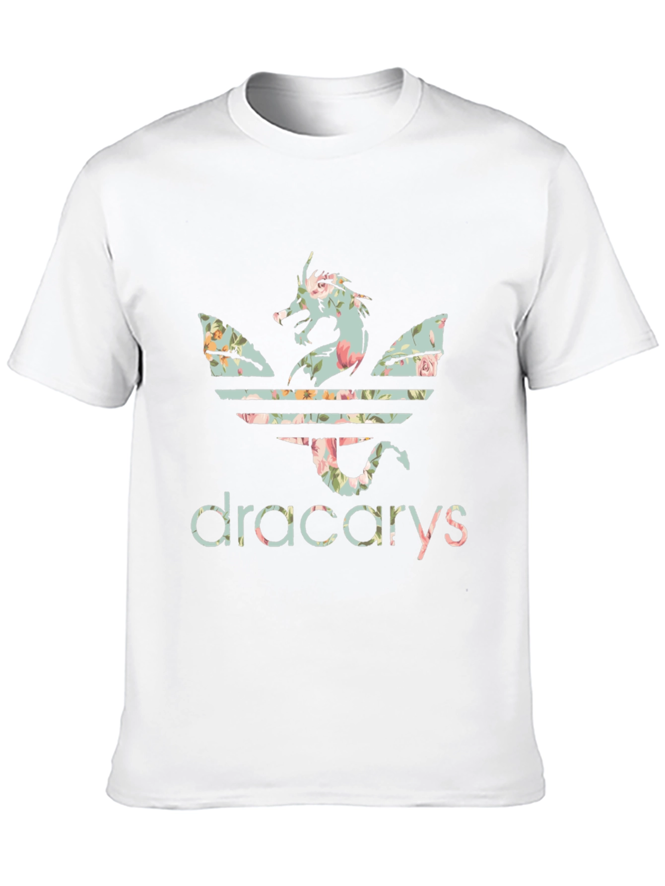 Dracarys Floral Dragon T-Shirt