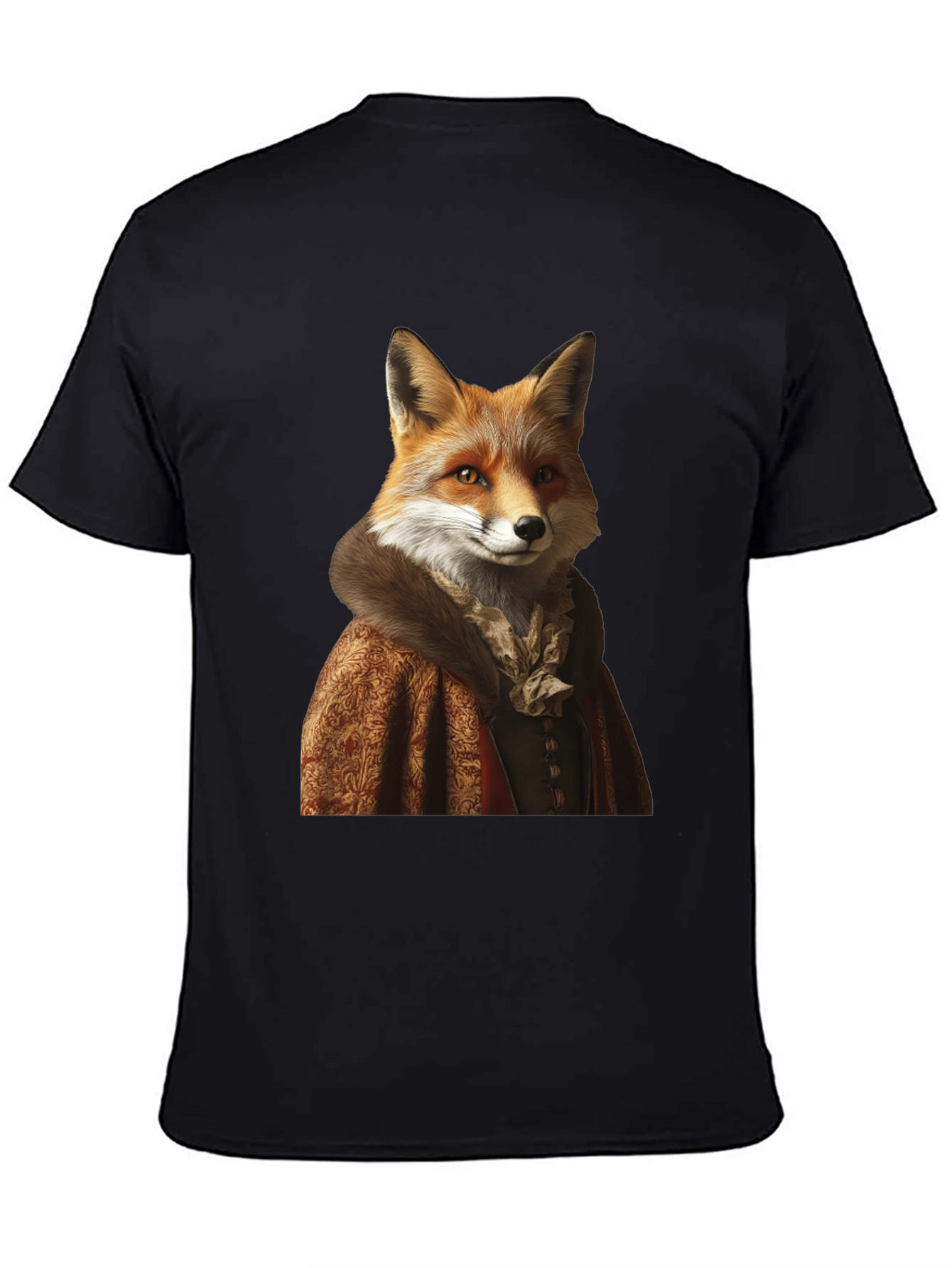Fox Portrait Graphic Tee - Renaissance Style
