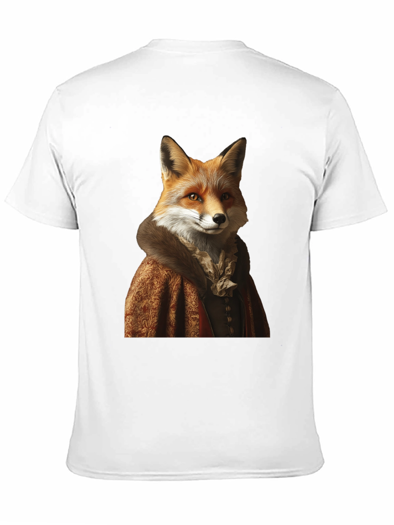 Fox Portrait Graphic Tee - Renaissance Style