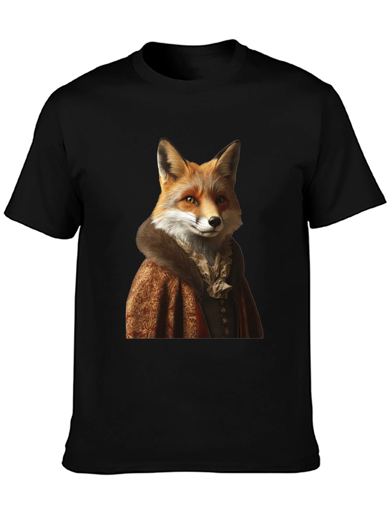 Fox Portrait Graphic Tee - Renaissance Style