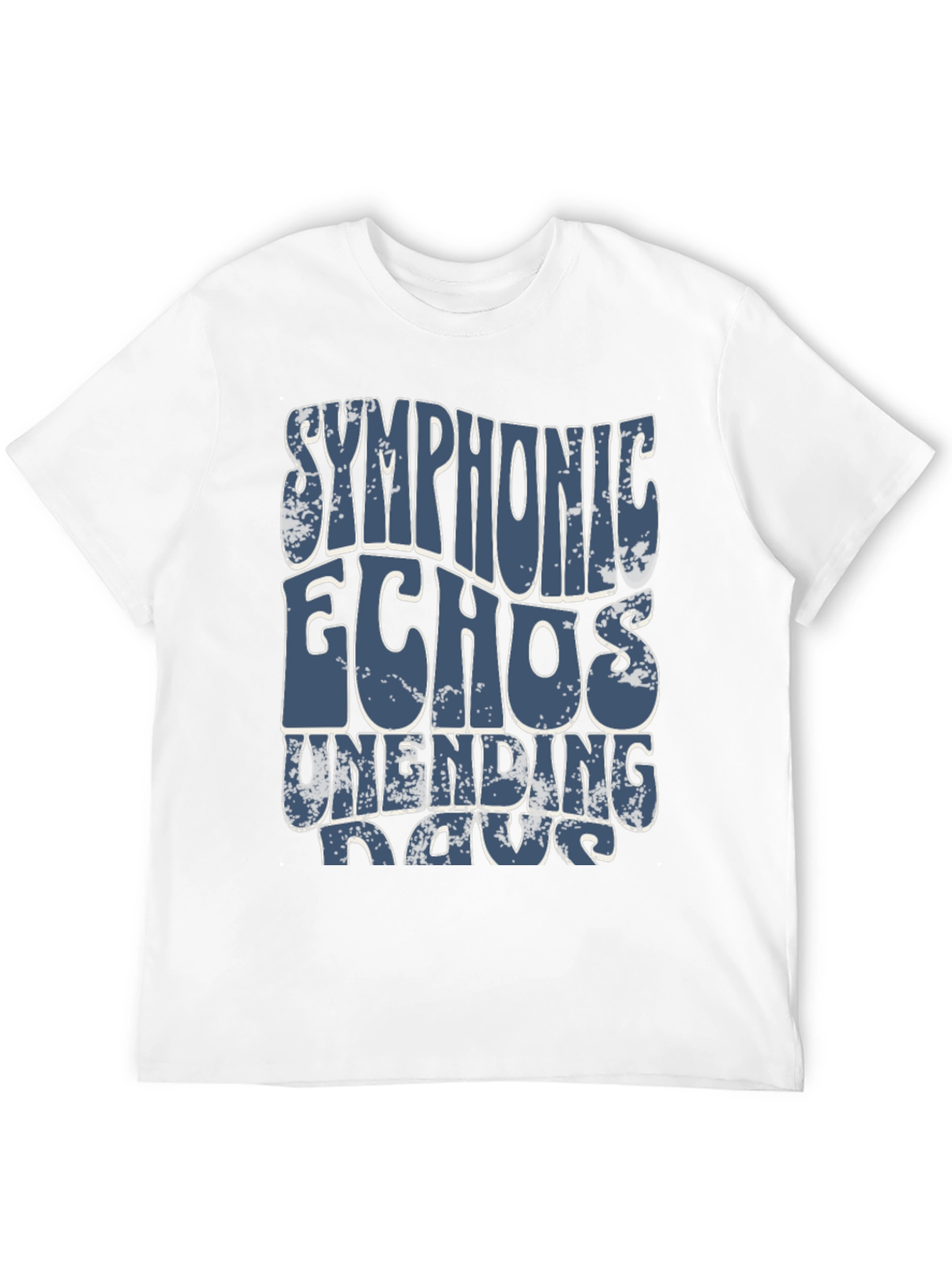 Symphonic Echoes Unending Days Black T-Shirt