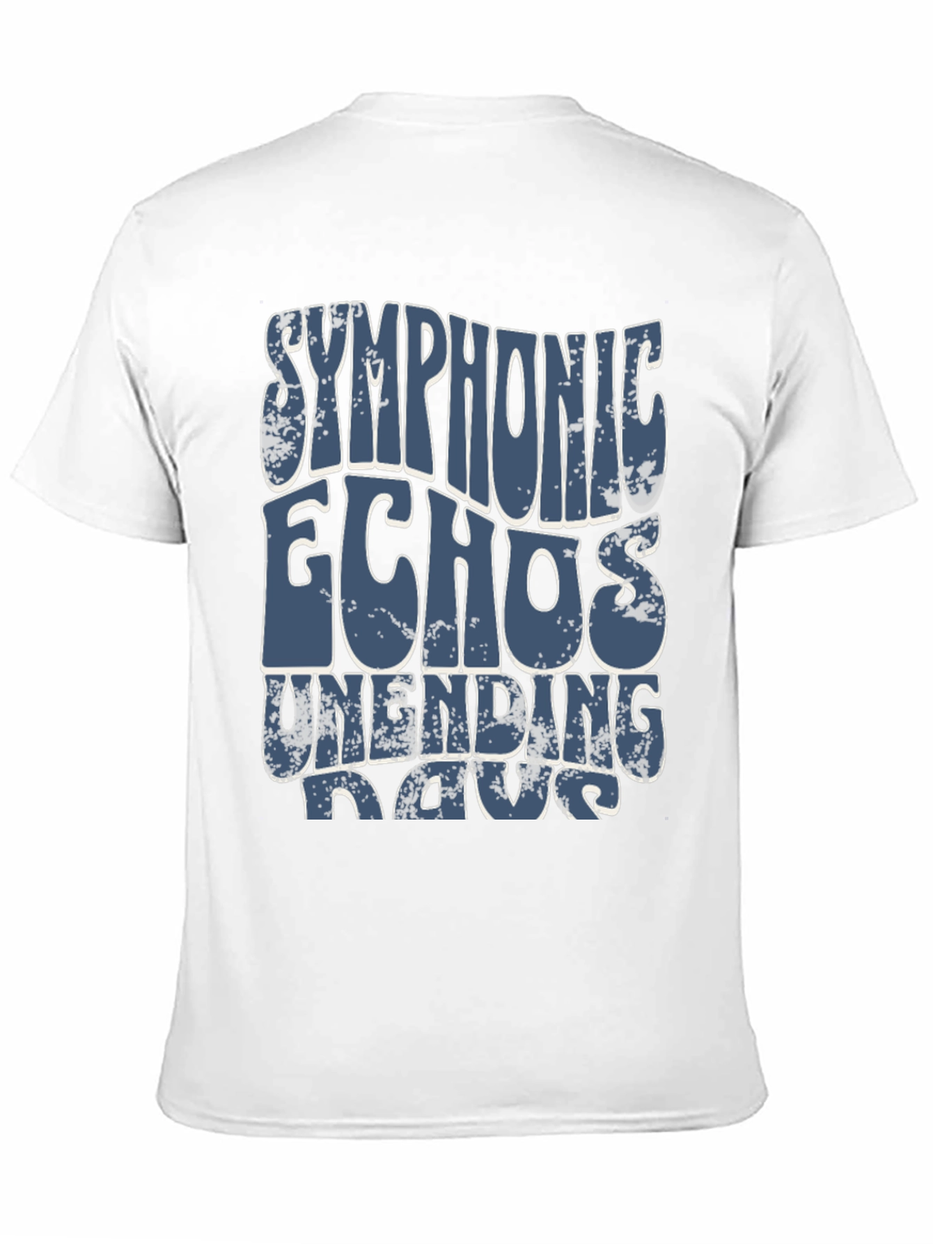 Symphonic Echoes Unending Days Black T-Shirt