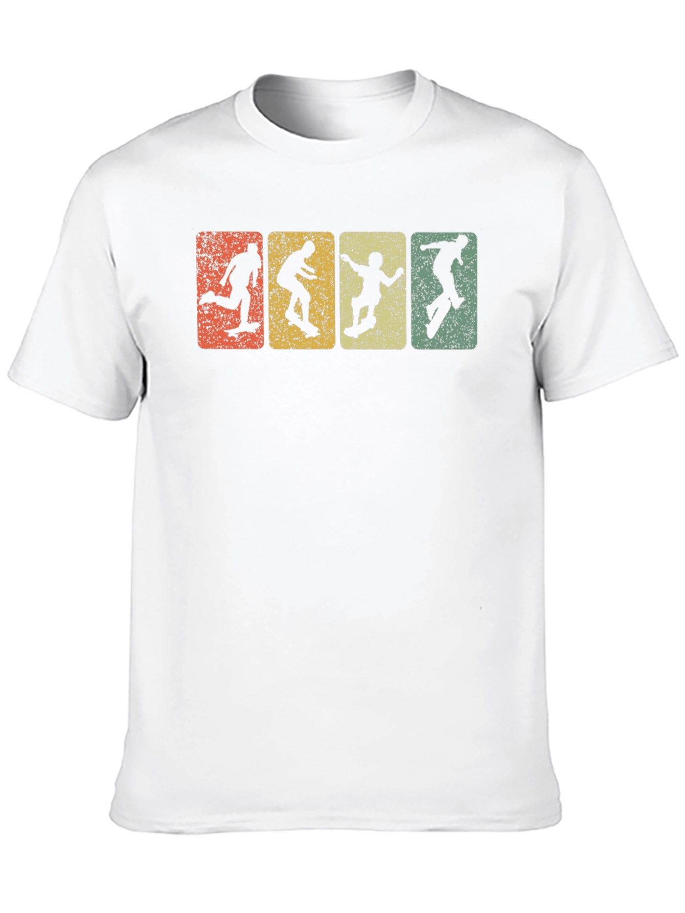 Retro Skateboarder T-Shirt - Cool Skater Gift