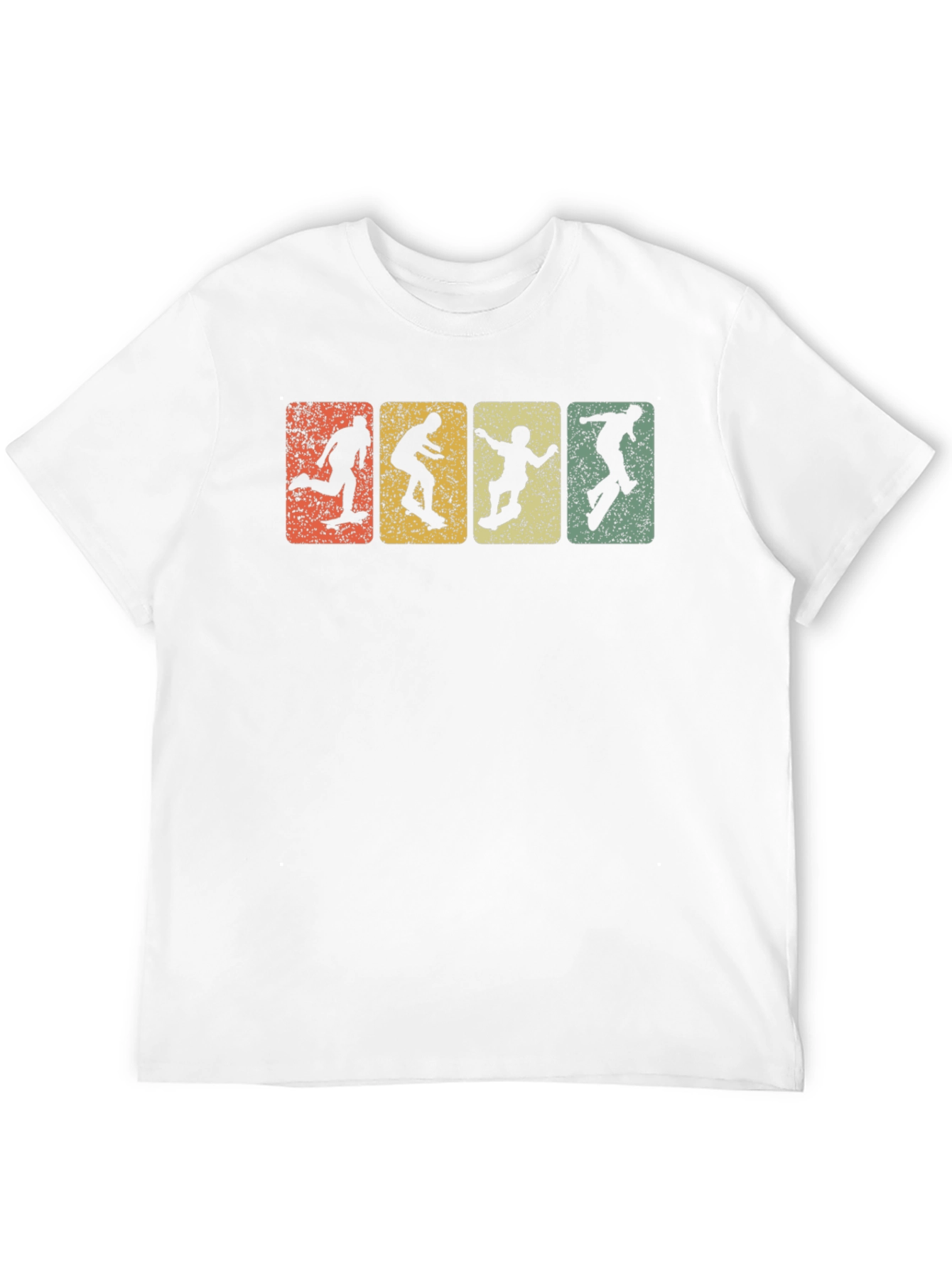 Retro Skateboarder T-Shirt - Cool Skater Gift