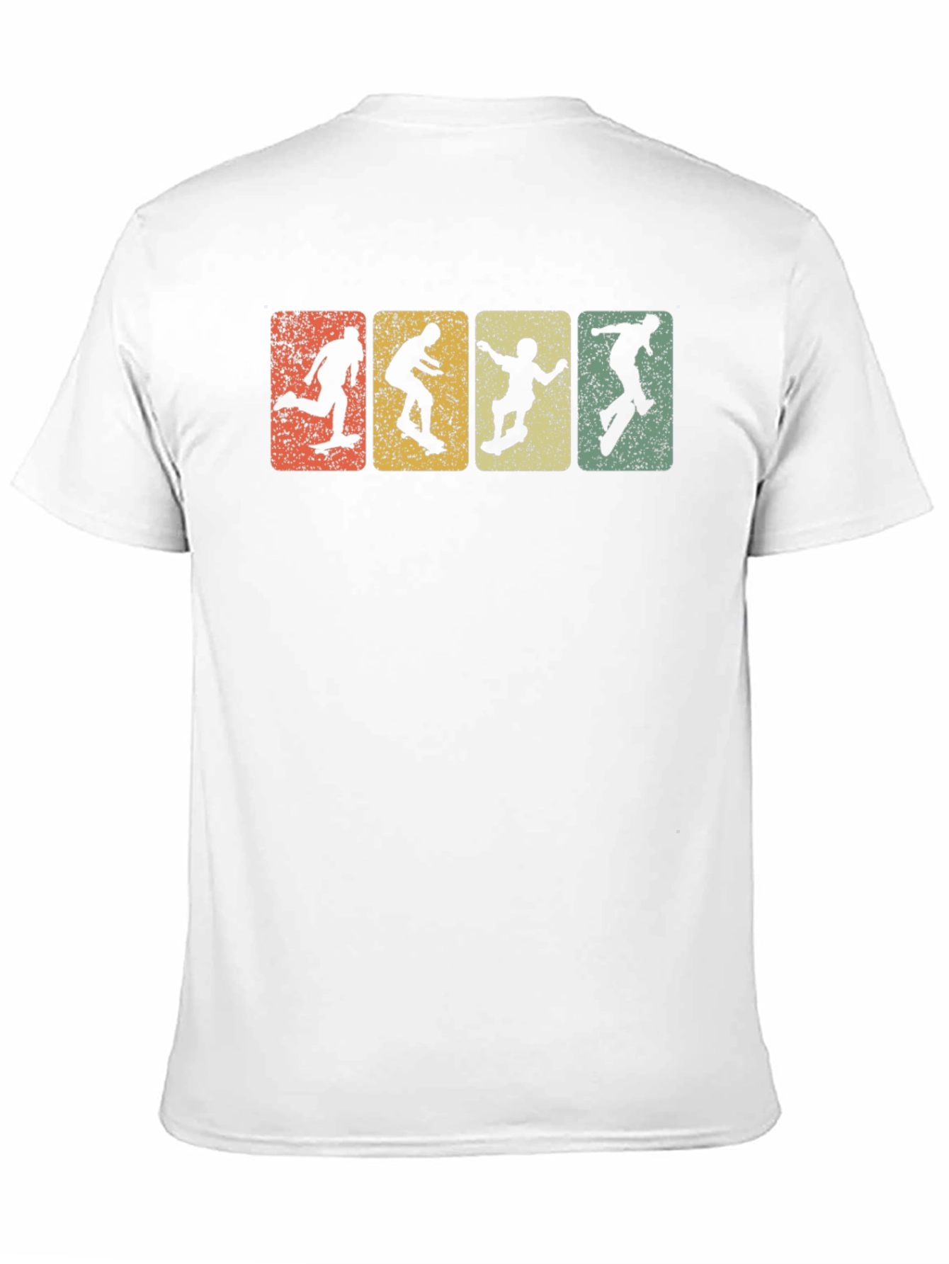 Retro Skateboarder T-Shirt - Cool Skater Gift