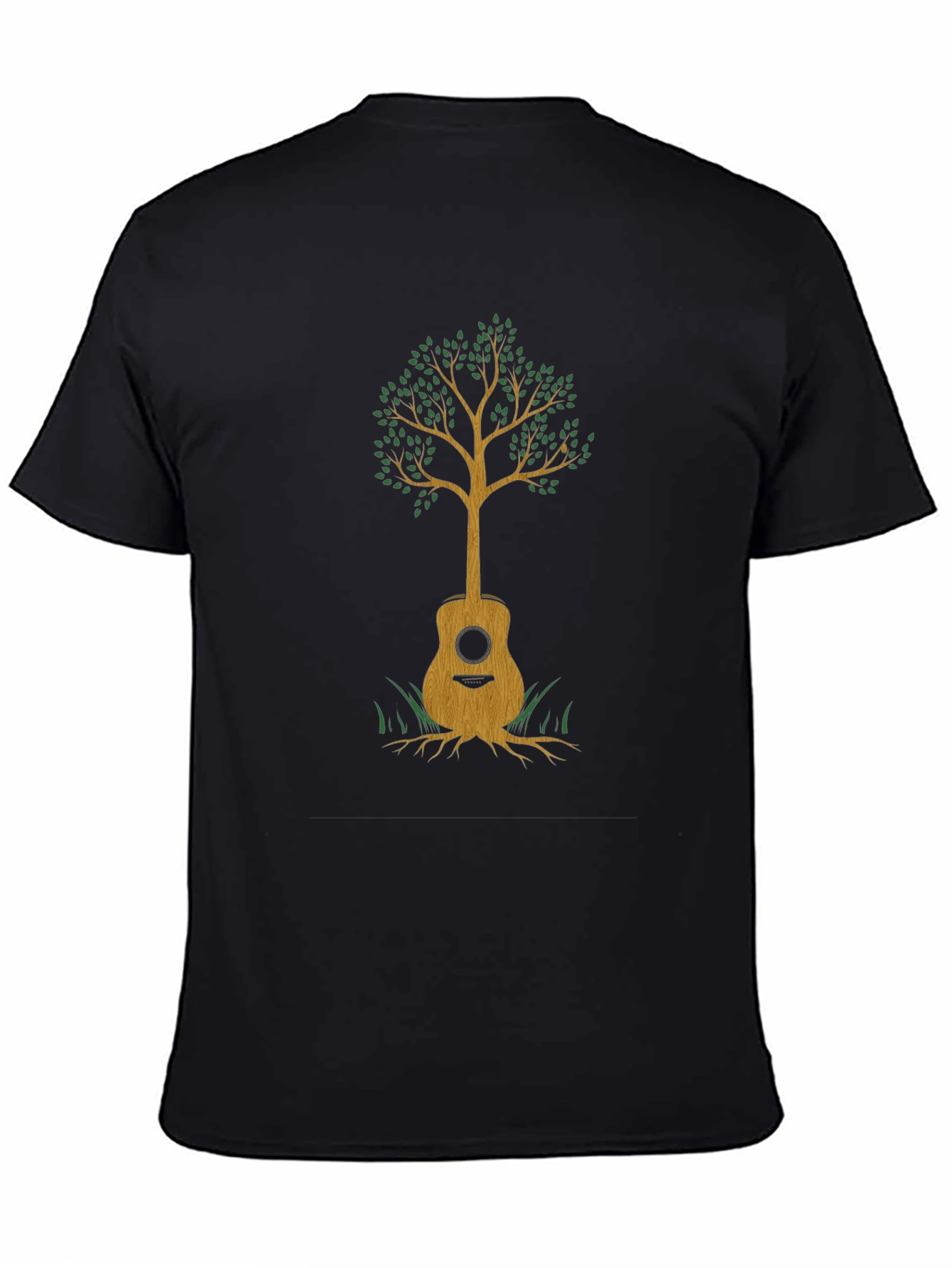 Guitar Tree Graphic Tee - Music & Nature