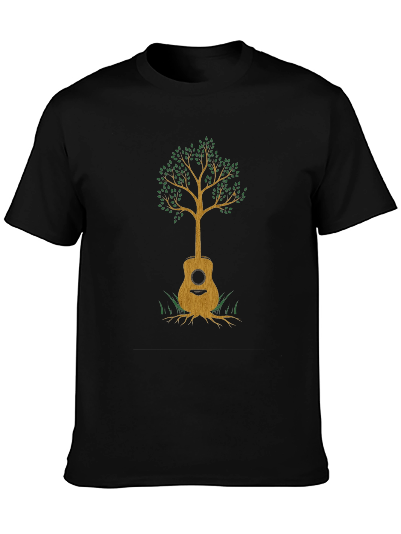 Guitar Tree Graphic Tee - Music & Nature