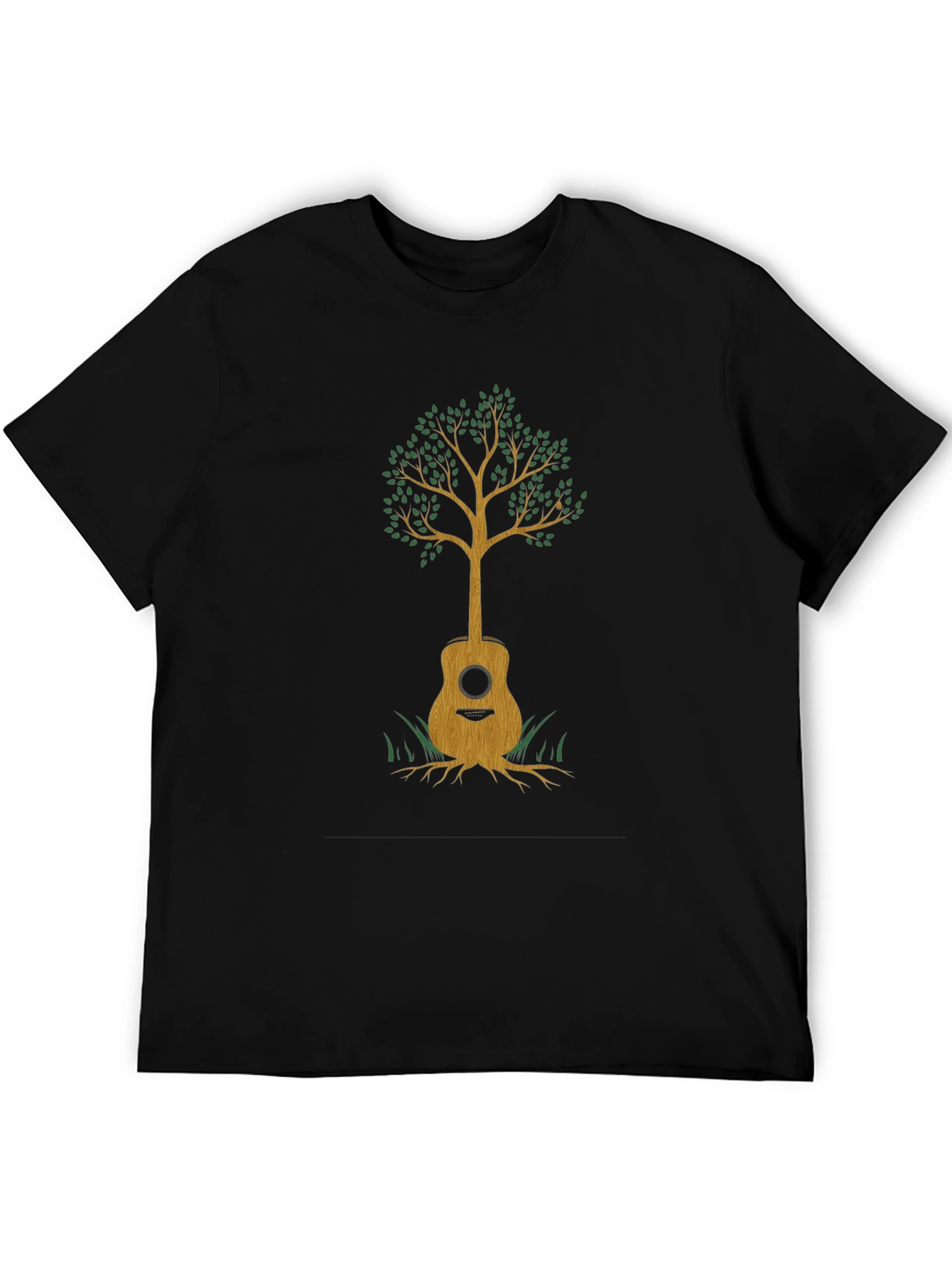 Guitar Tree Graphic Tee - Music & Nature