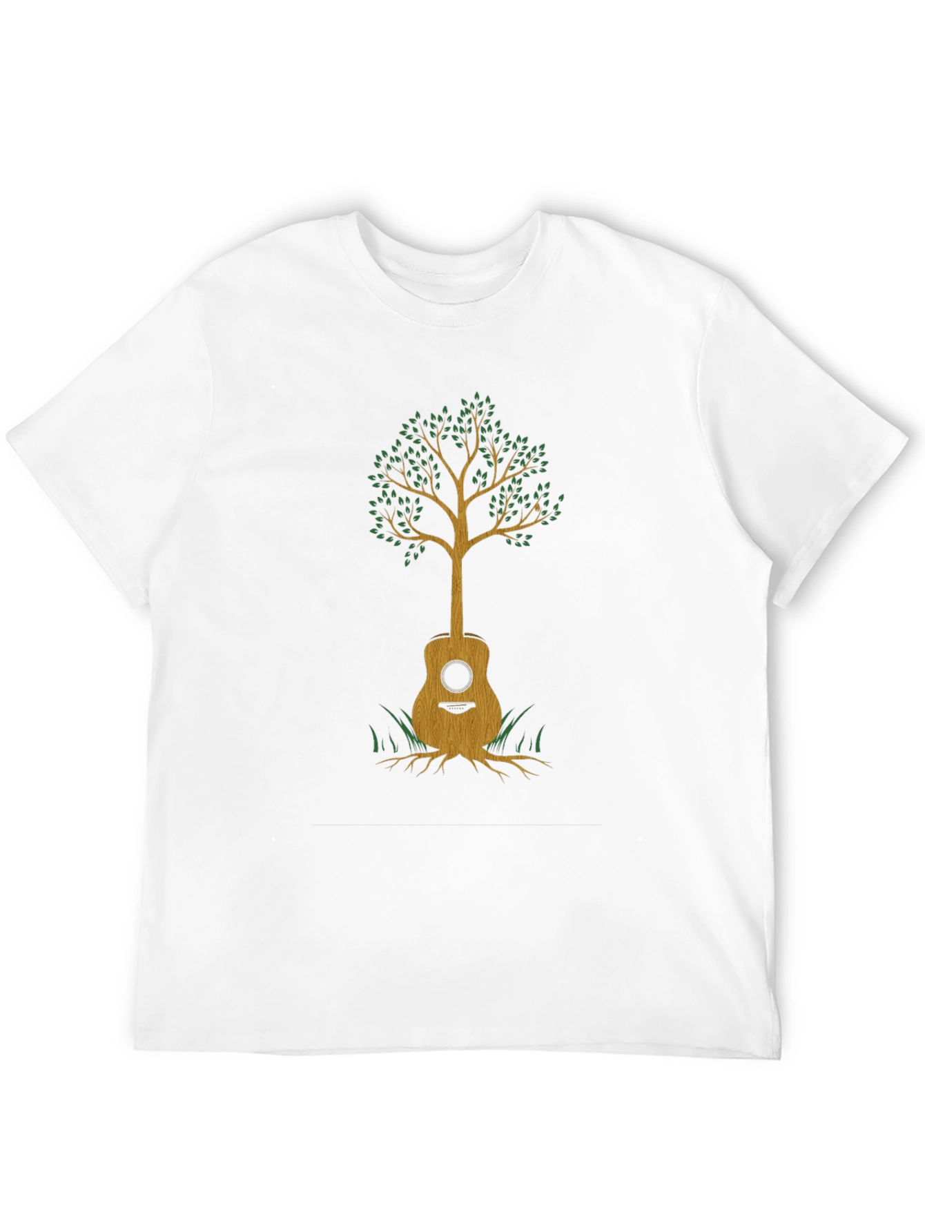 Guitar Tree Graphic Tee - Music & Nature