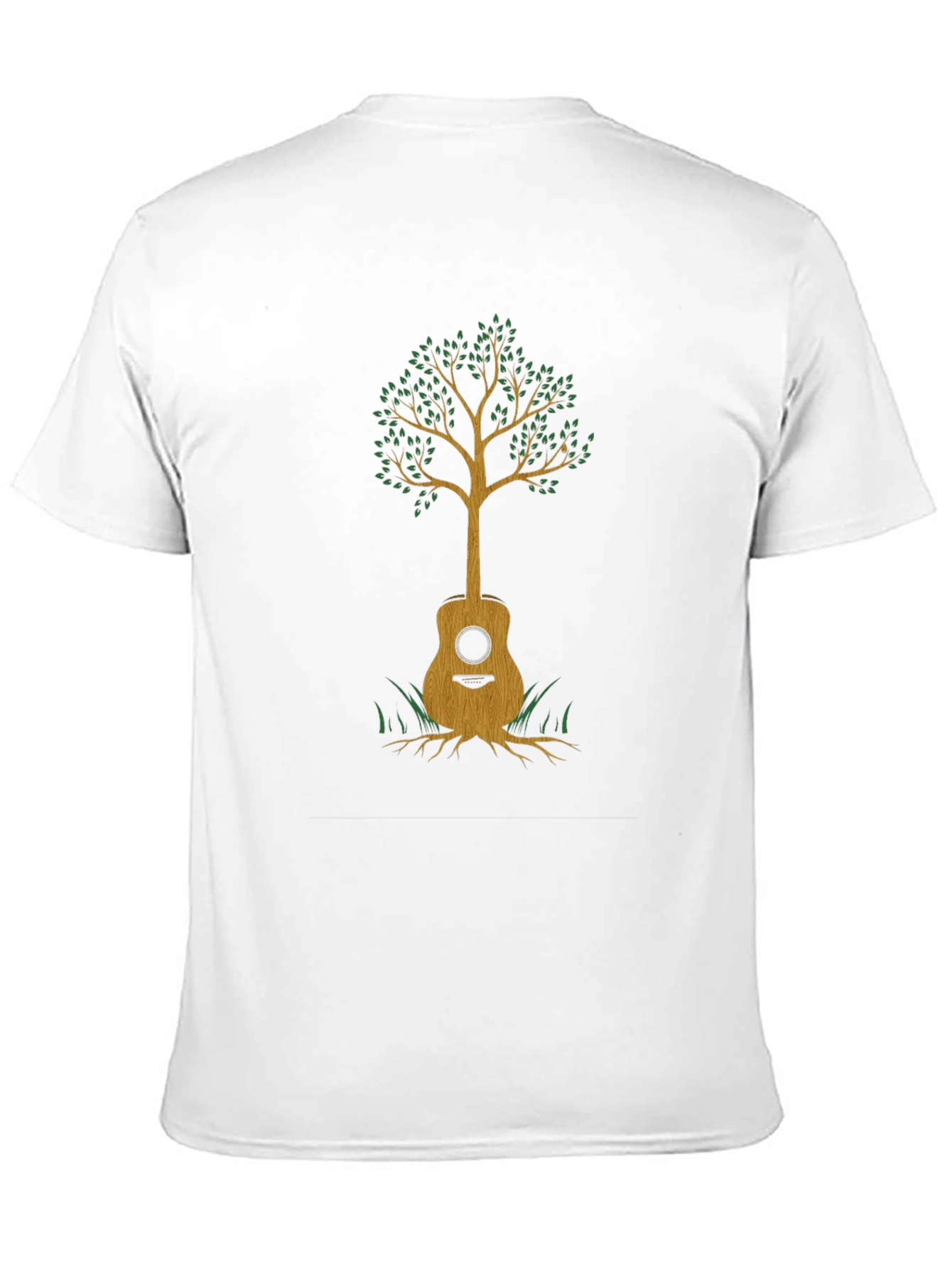 Guitar Tree Graphic Tee - Music & Nature