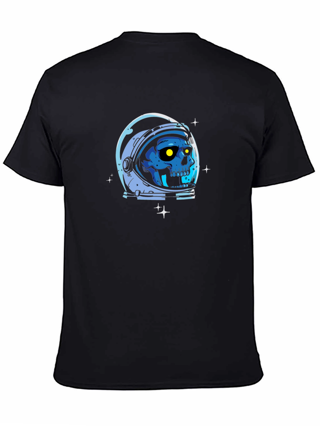Skull Astronaut T-Shirt - Gothic Space Explorer