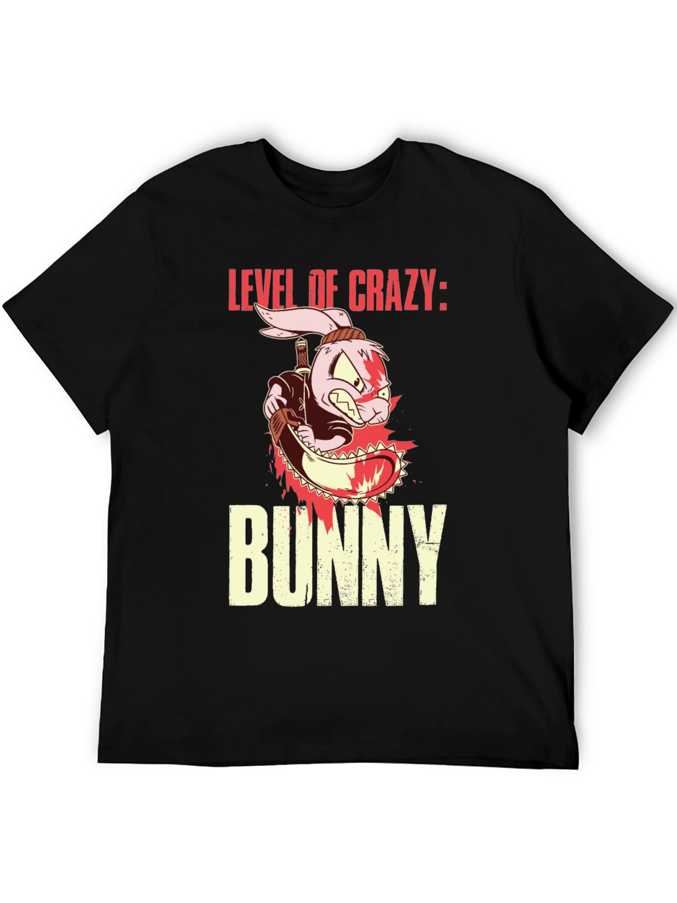 Level of Crazy Bunny T-Shirt