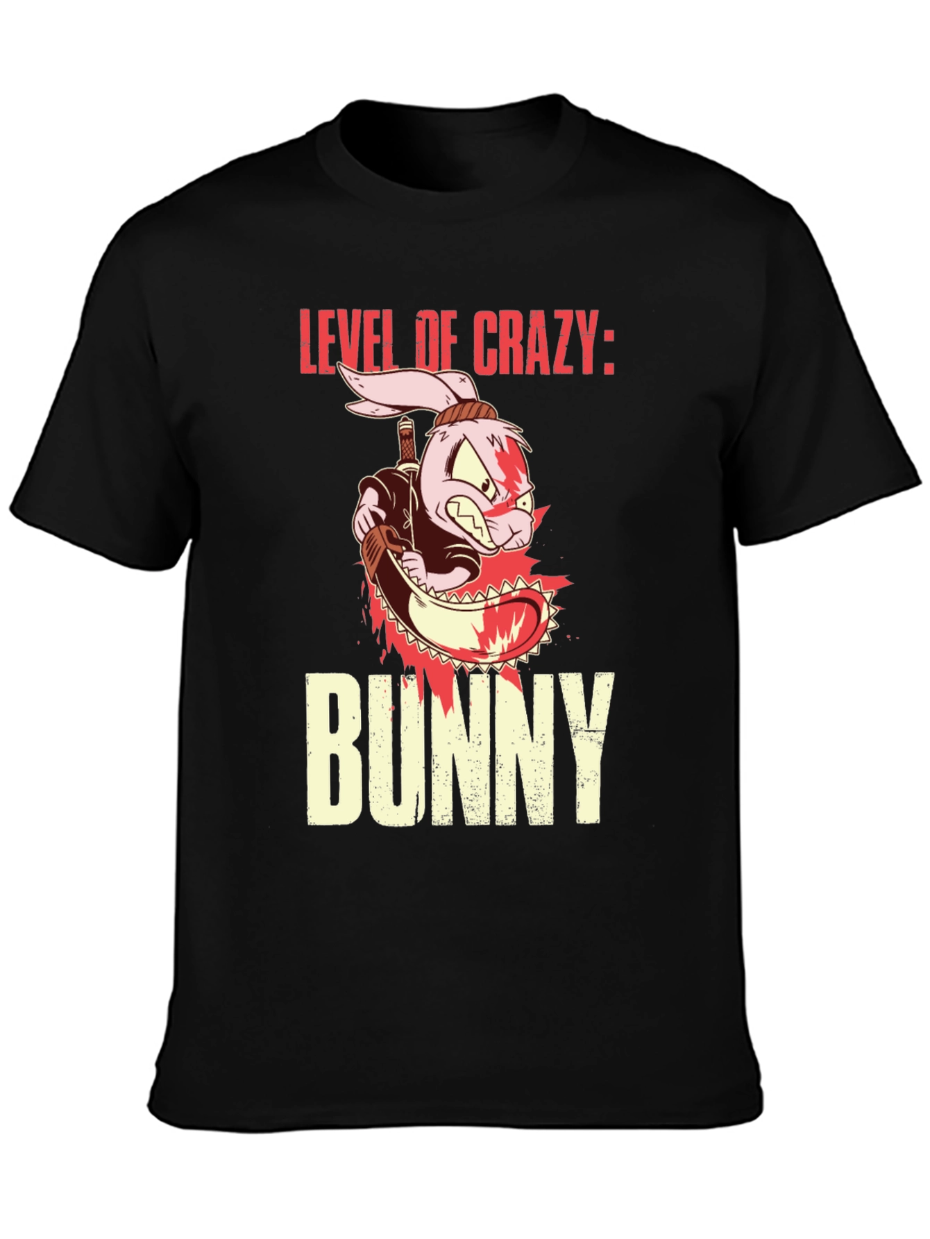 Level of Crazy Bunny T-Shirt