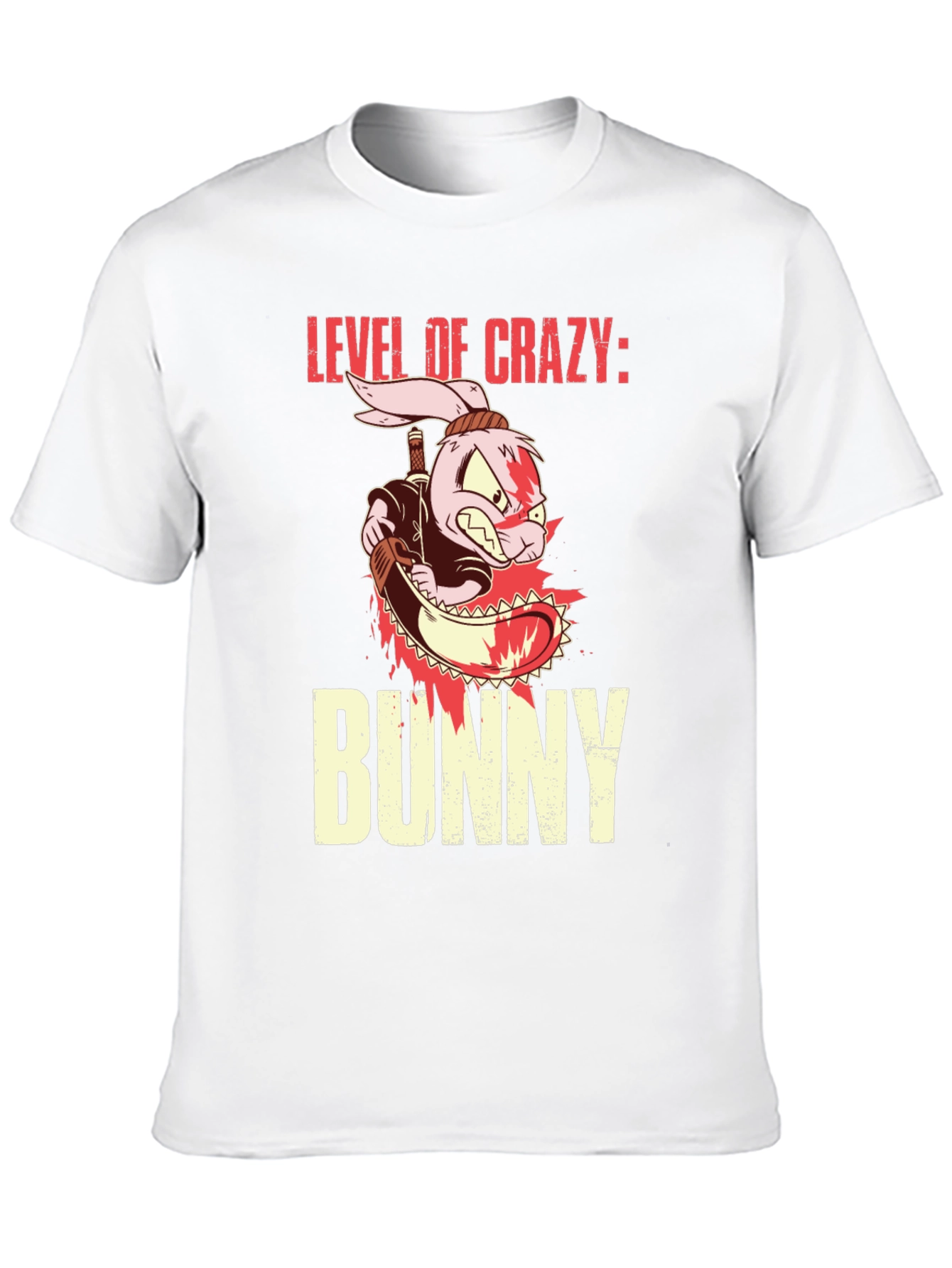 Level of Crazy Bunny T-Shirt