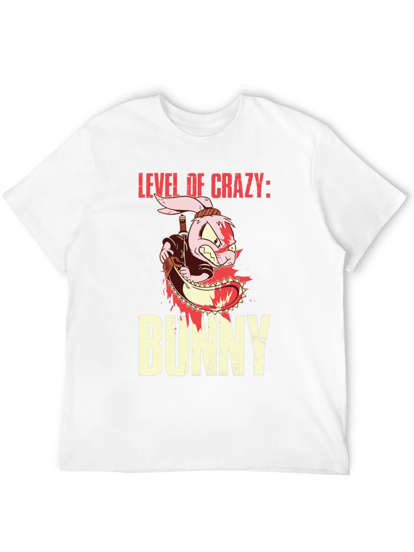 Level of Crazy Bunny T-Shirt