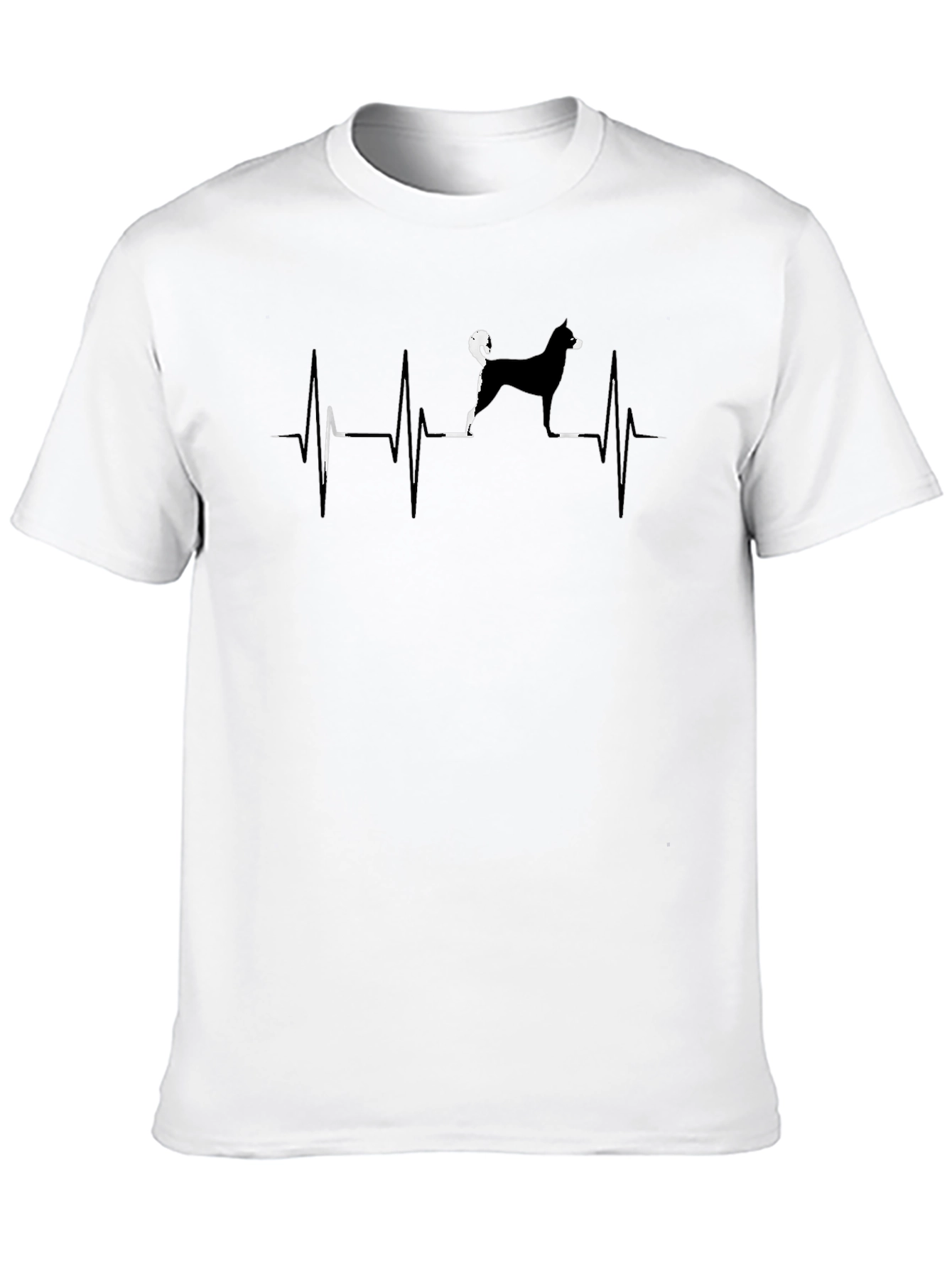 Dog Heartbeat T-Shirt - Pet Lover Tee