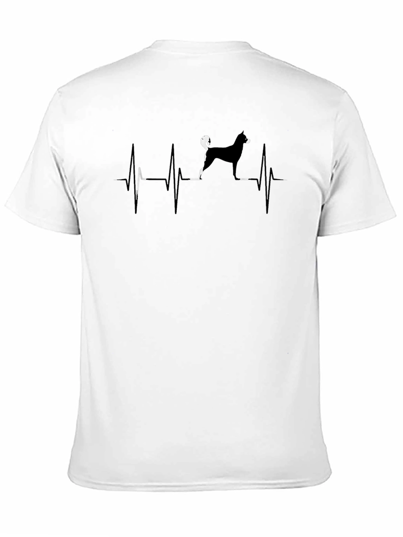 Dog Heartbeat T-Shirt - Pet Lover Tee