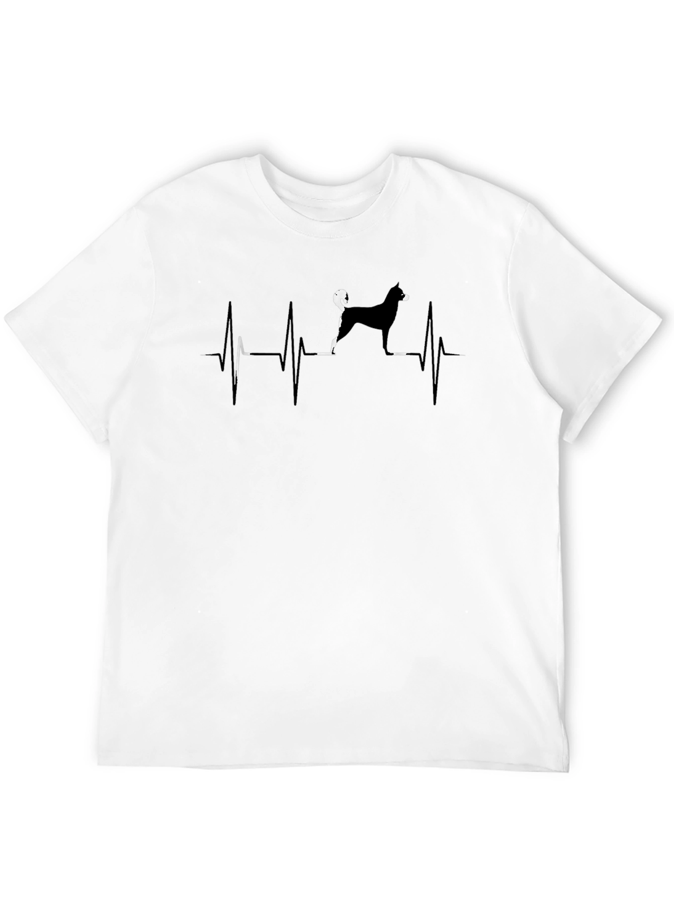 Dog Heartbeat T-Shirt - Pet Lover Tee