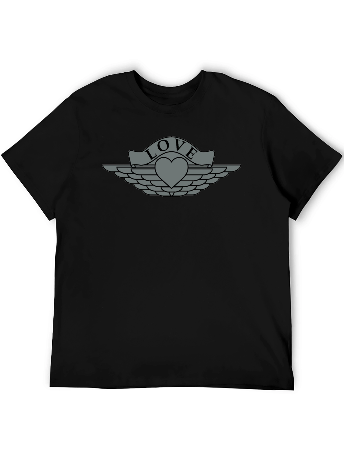 Love Wings Graphic T-Shirt - Stylish Casual Tee