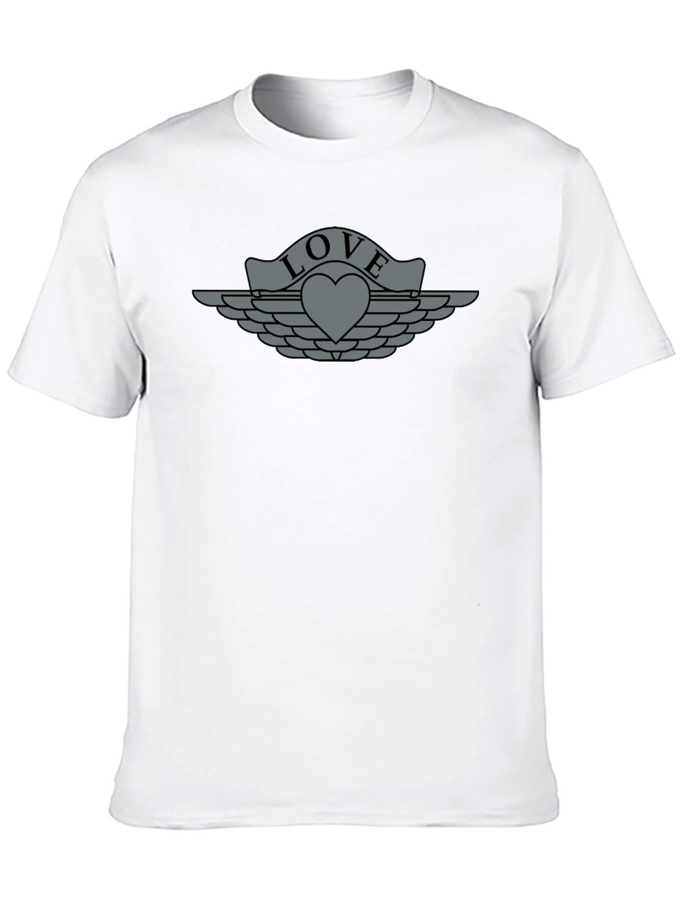 Love Wings Graphic T-Shirt - Stylish Casual Tee