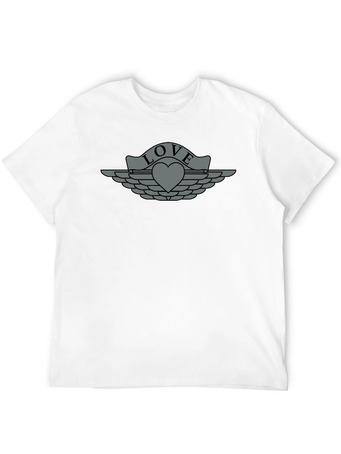 Love Wings Graphic T-Shirt - Stylish Casual Tee