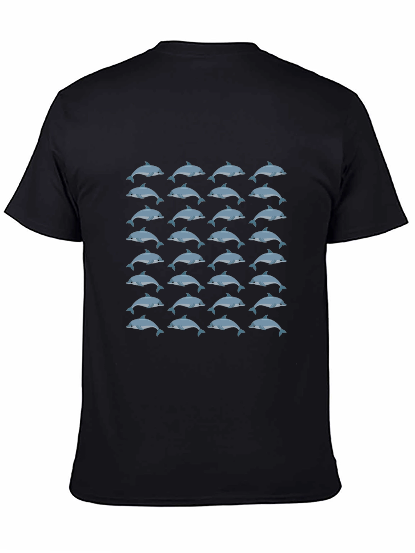 Dolphin Pattern T-Shirt