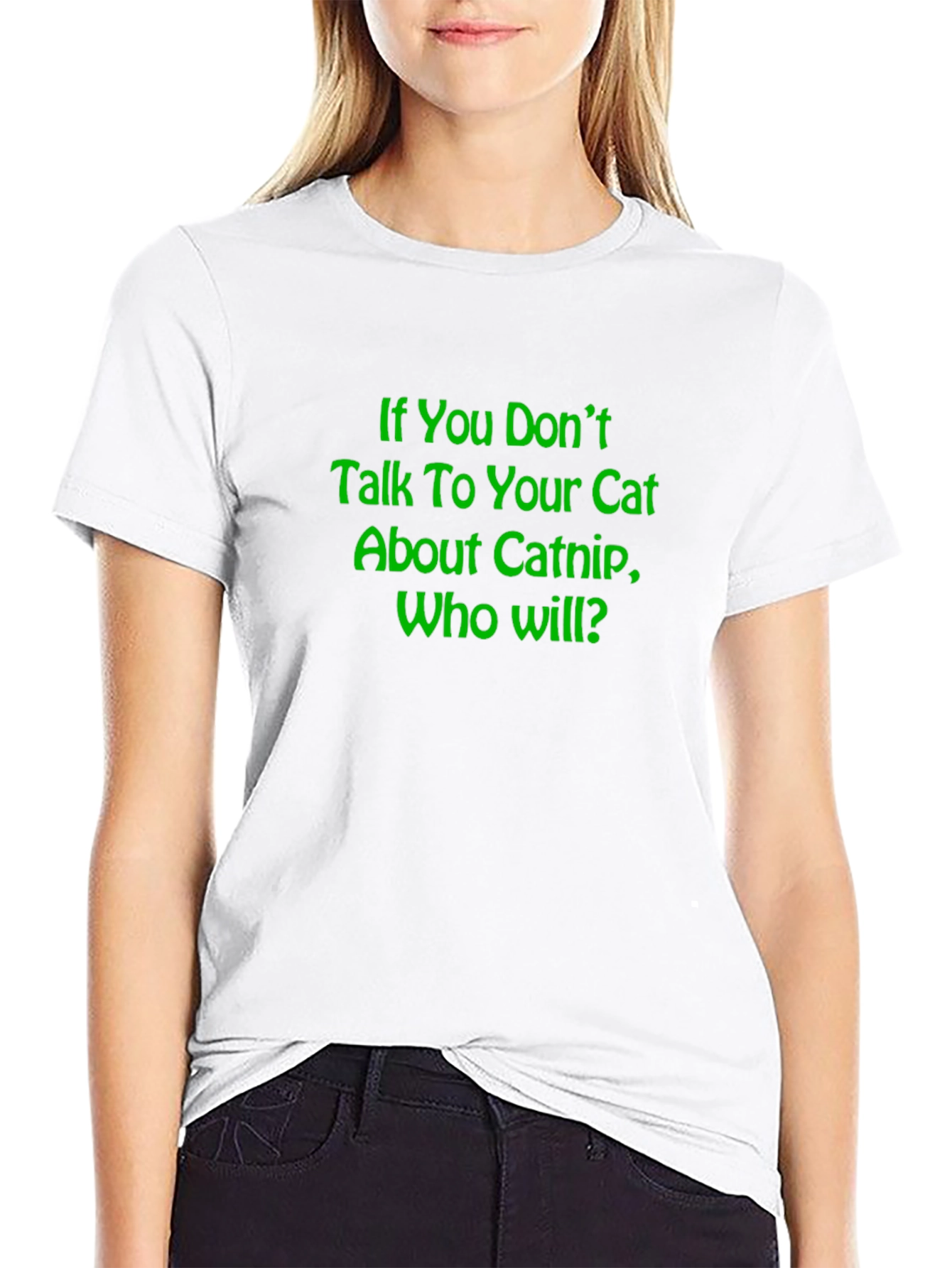 Catnip Conversation T-Shirt - Funny Cat Lover Tee