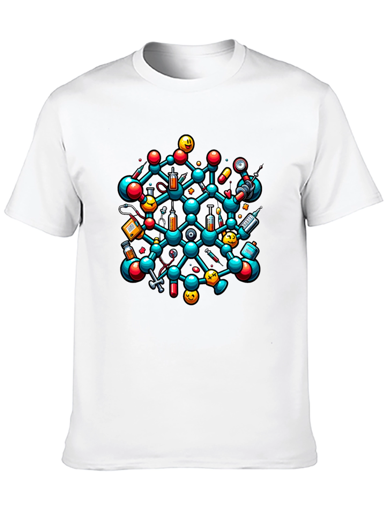 Science Molecule Graphic Tee
