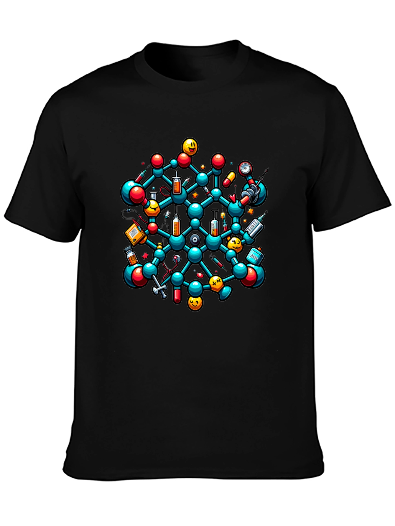 Science Molecule Graphic Tee