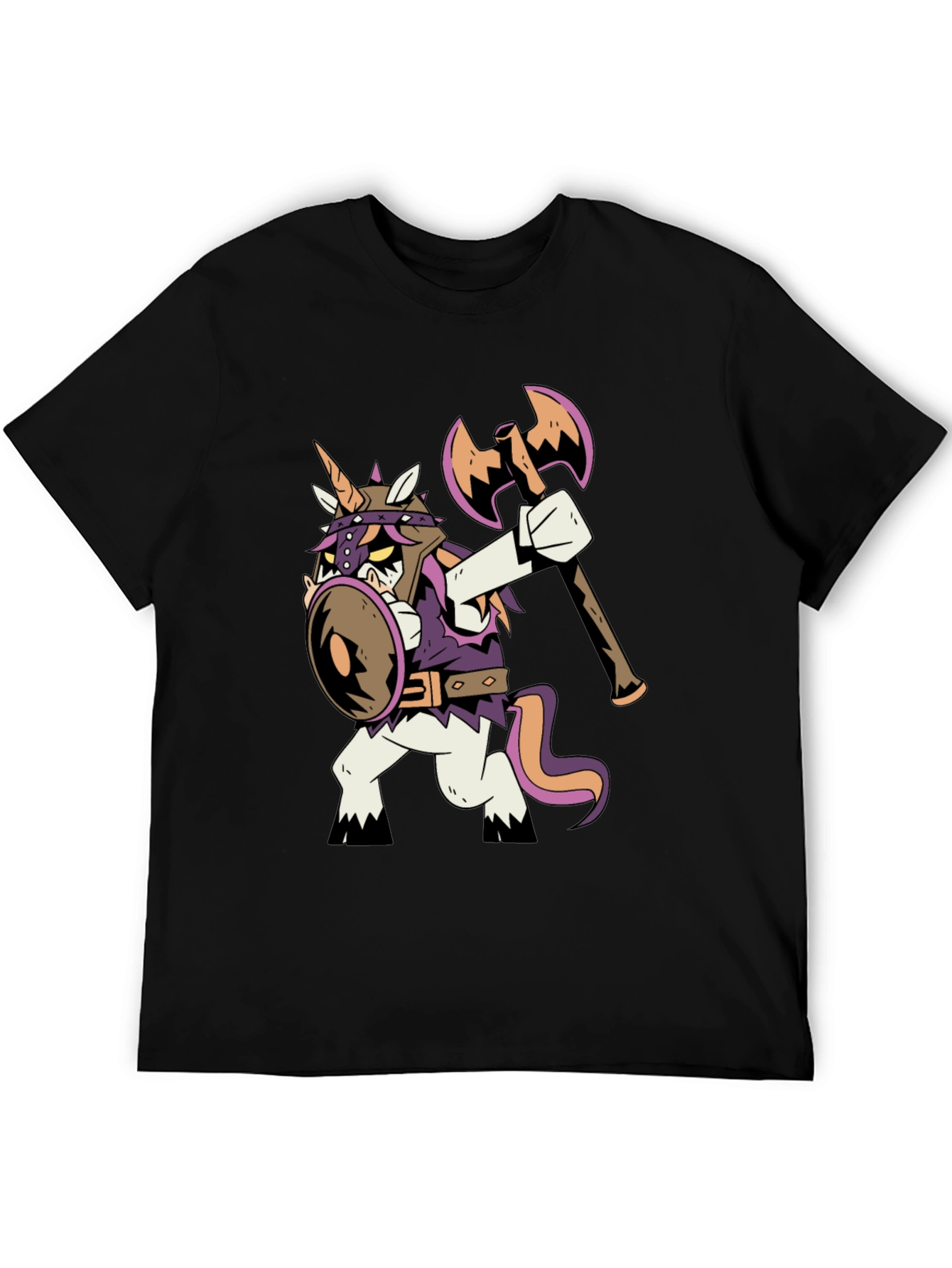Viking Unicorn Graphic T-Shirt