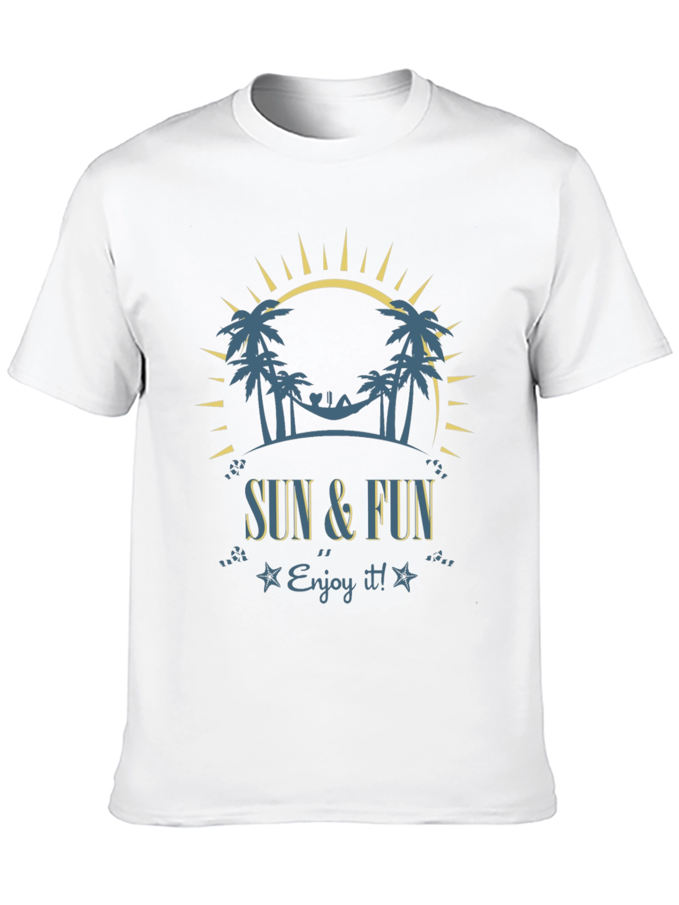 Sun & Fun Graphic Tee - Enjoy Summer!