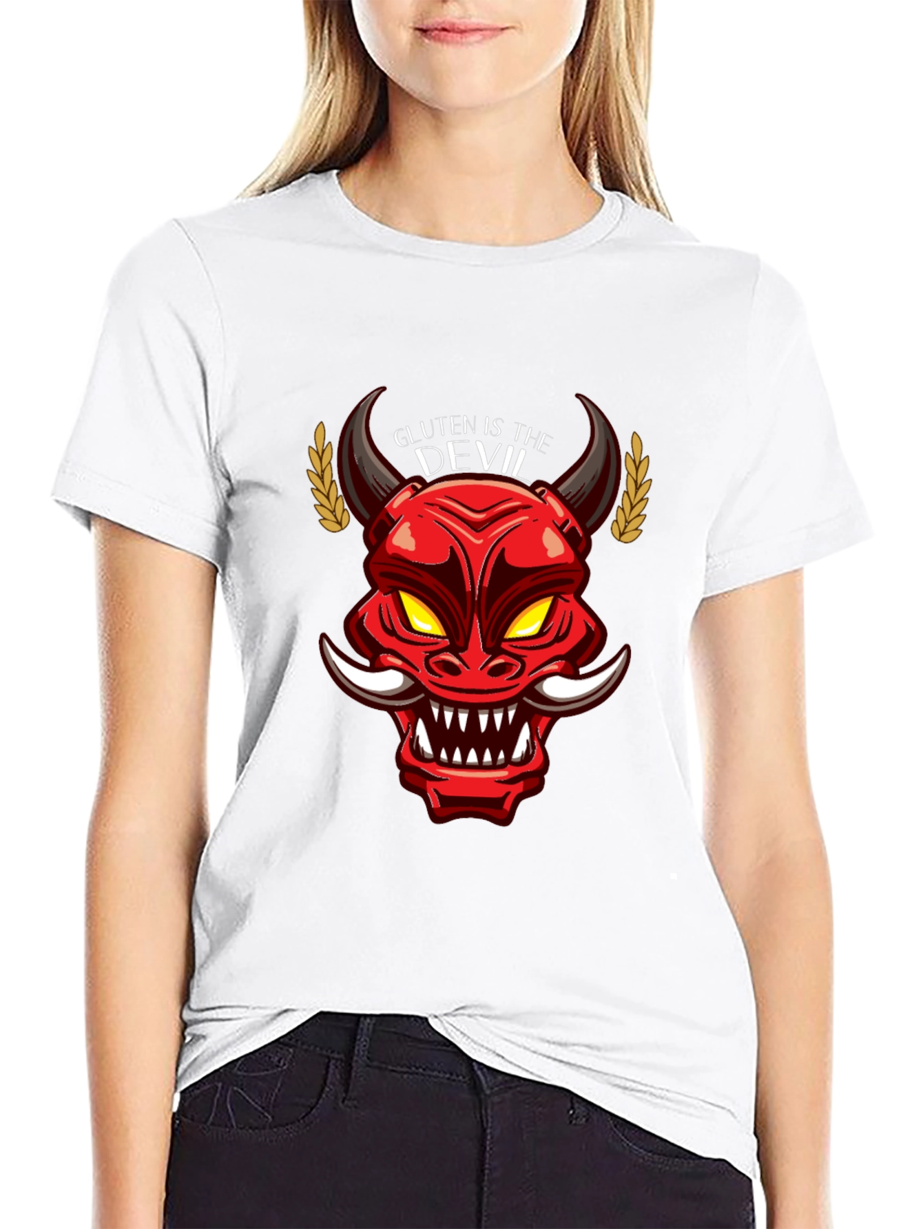 Gluten is the Devil Graphic T-Shirt