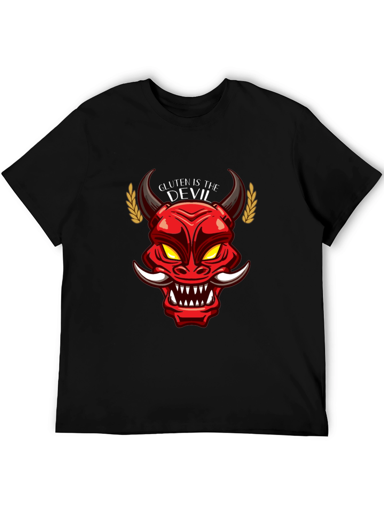 Gluten is the Devil Graphic T-Shirt