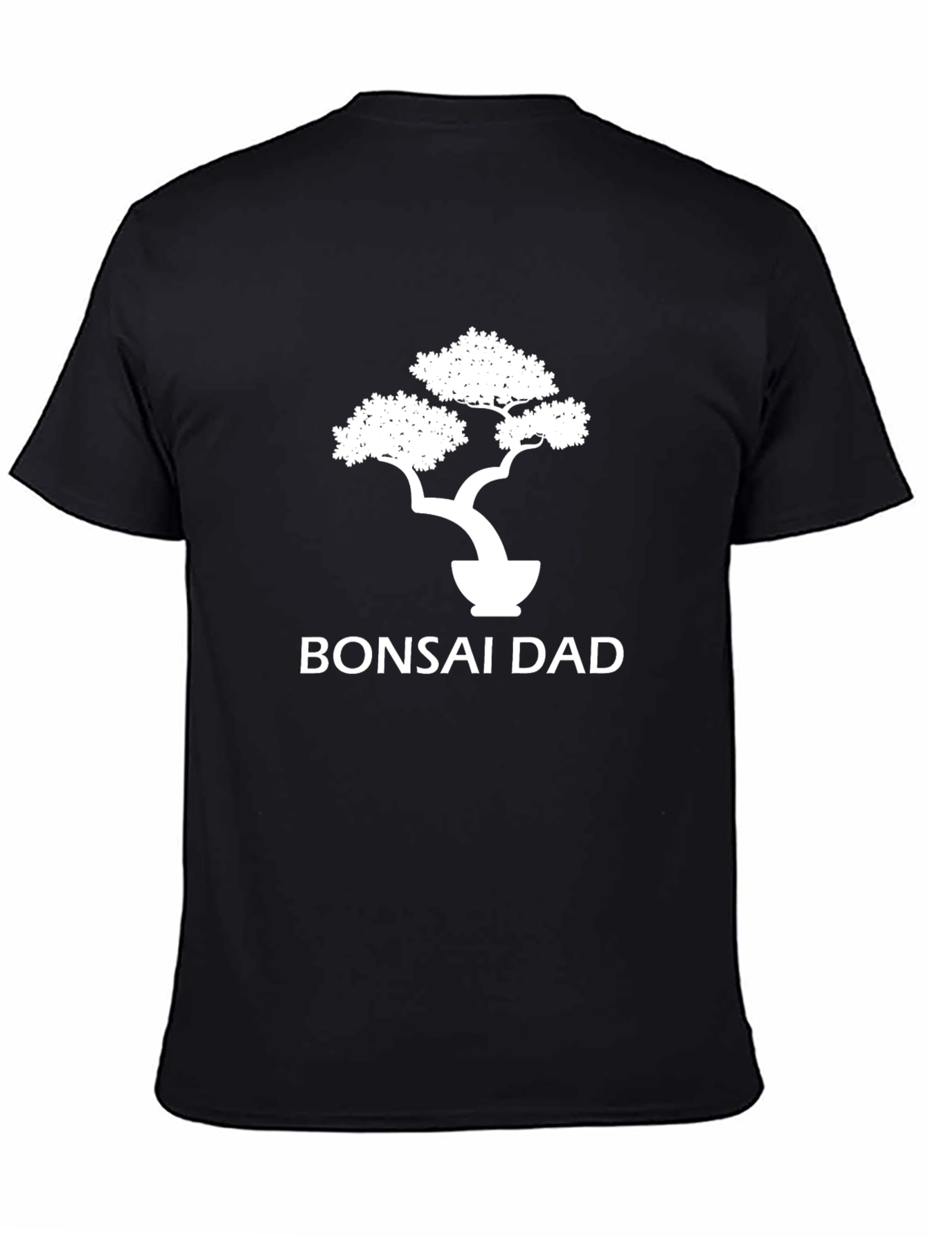 Bonsai Dad Graphic Tee - Black Cotton T-Shirt