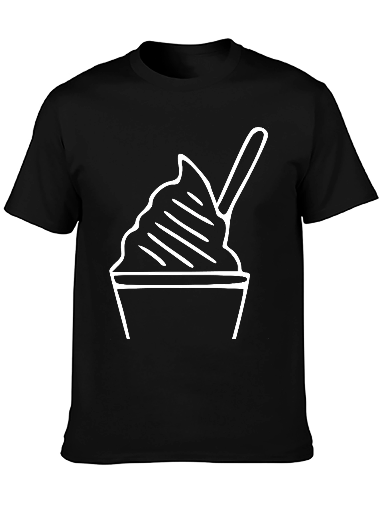 Frozen Dessert T-Shirt - Black