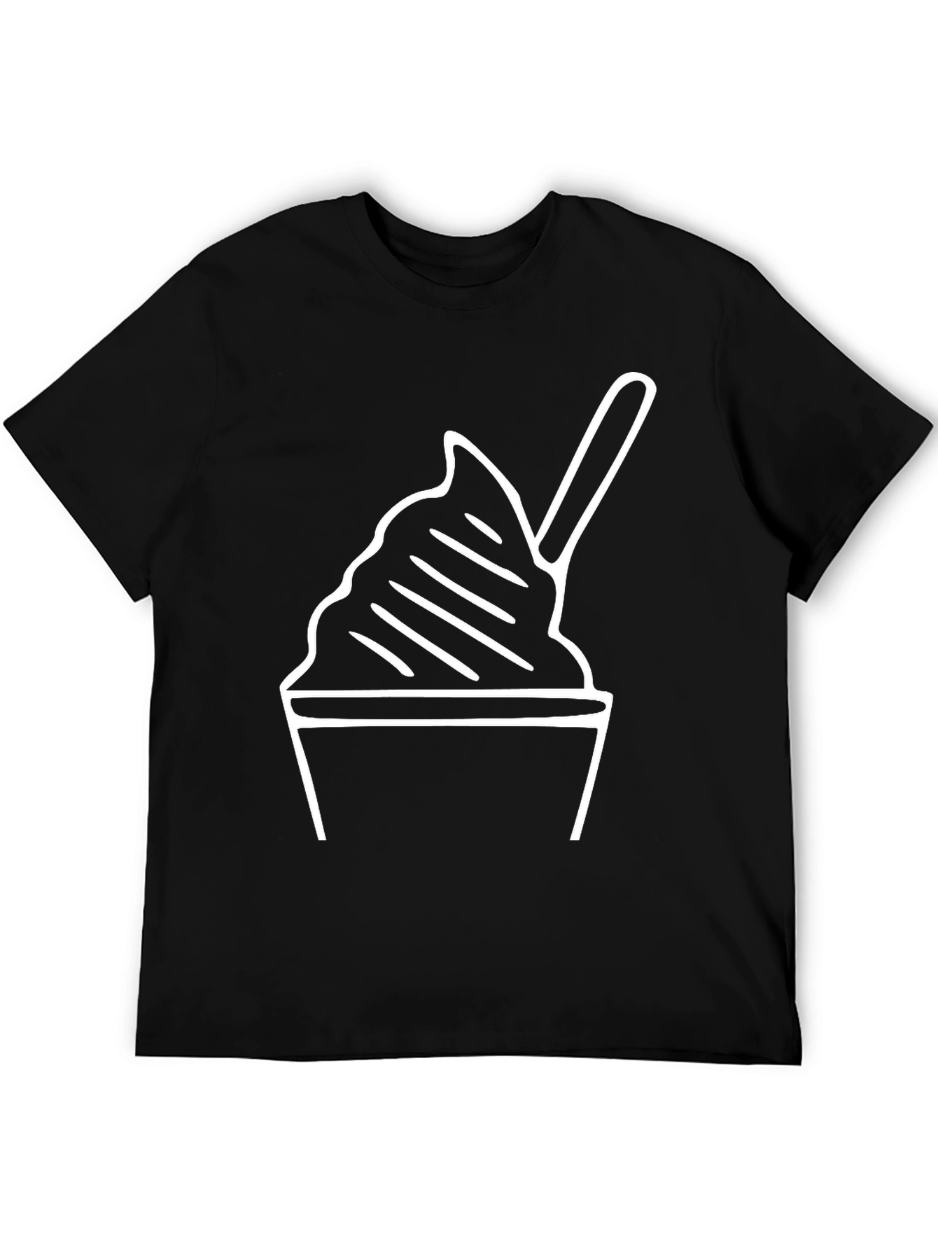 Frozen Dessert T-Shirt - Black