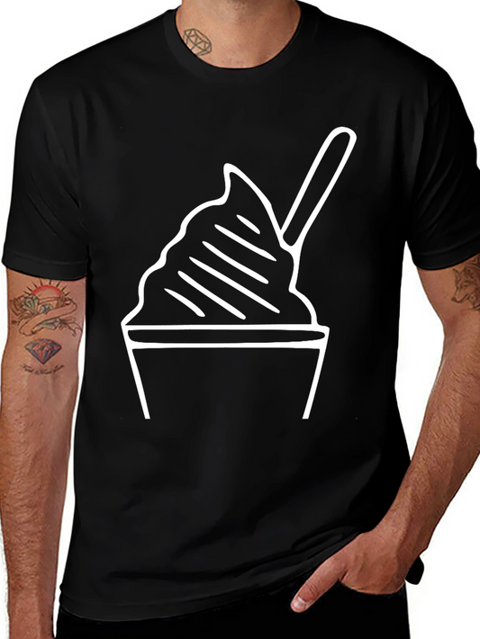 Frozen Dessert T-Shirt - Black