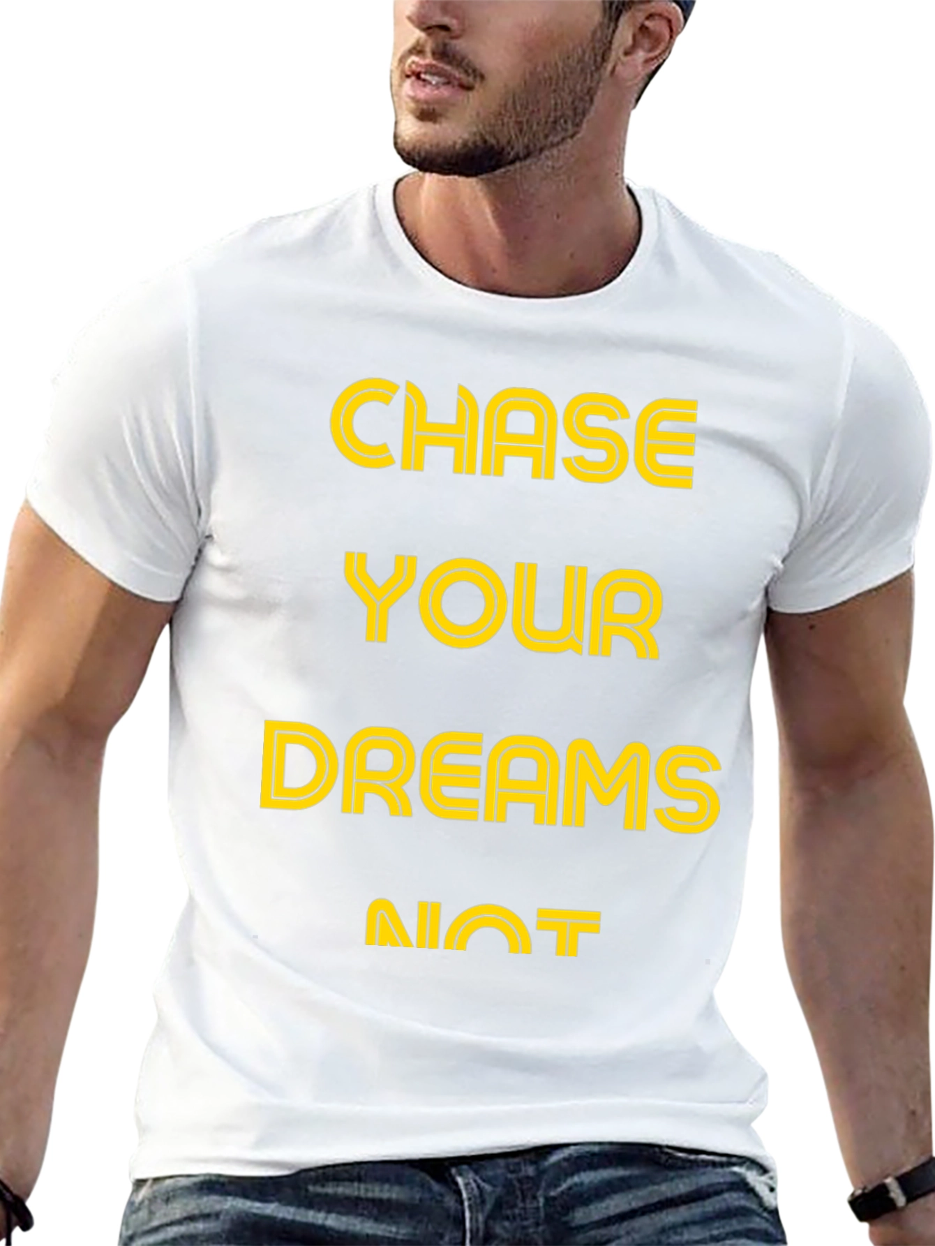 Chase Your Dreams T-Shirt - Inspirational Graphic Tee
