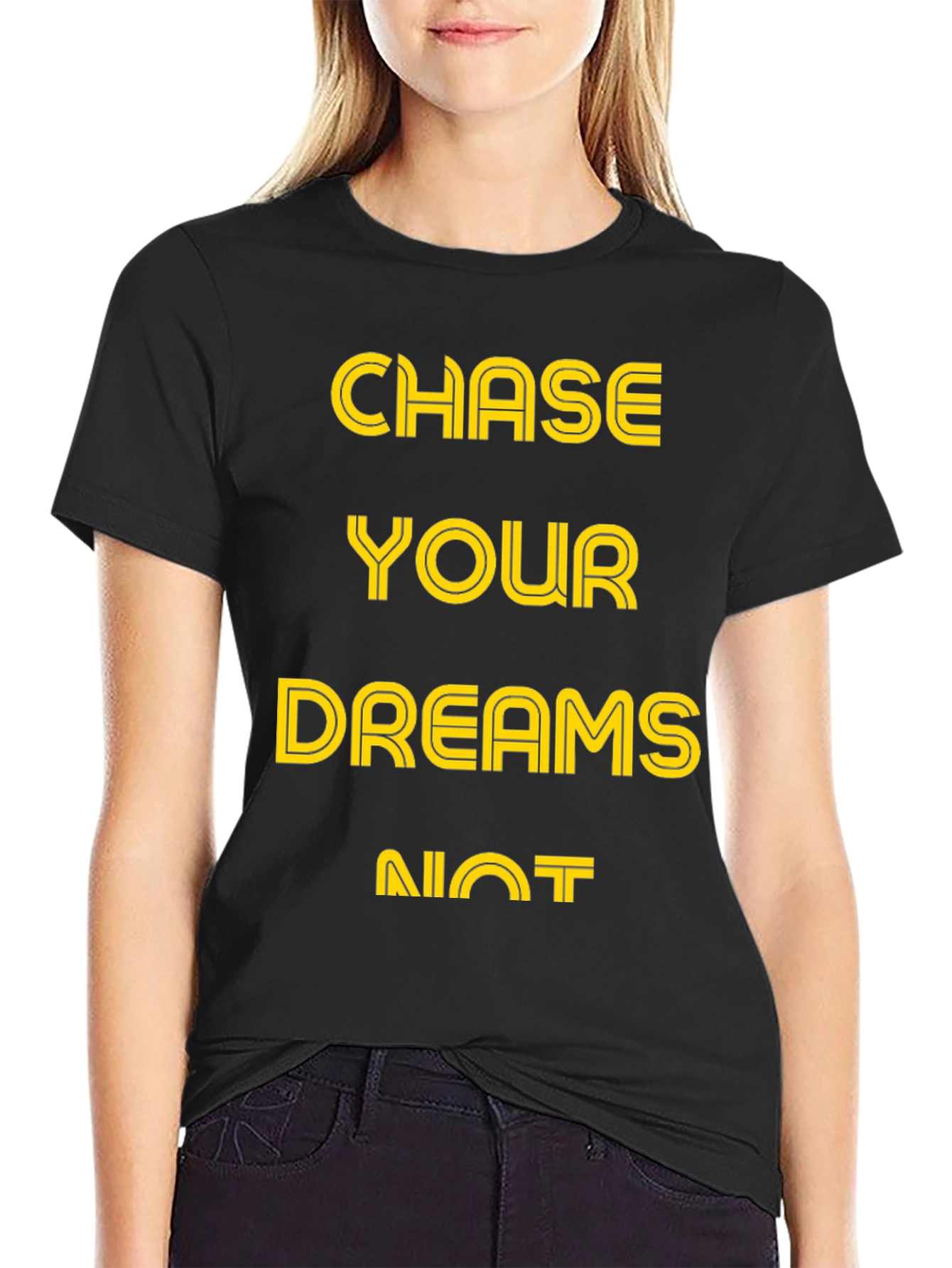 Chase Your Dreams T-Shirt - Inspirational Graphic Tee