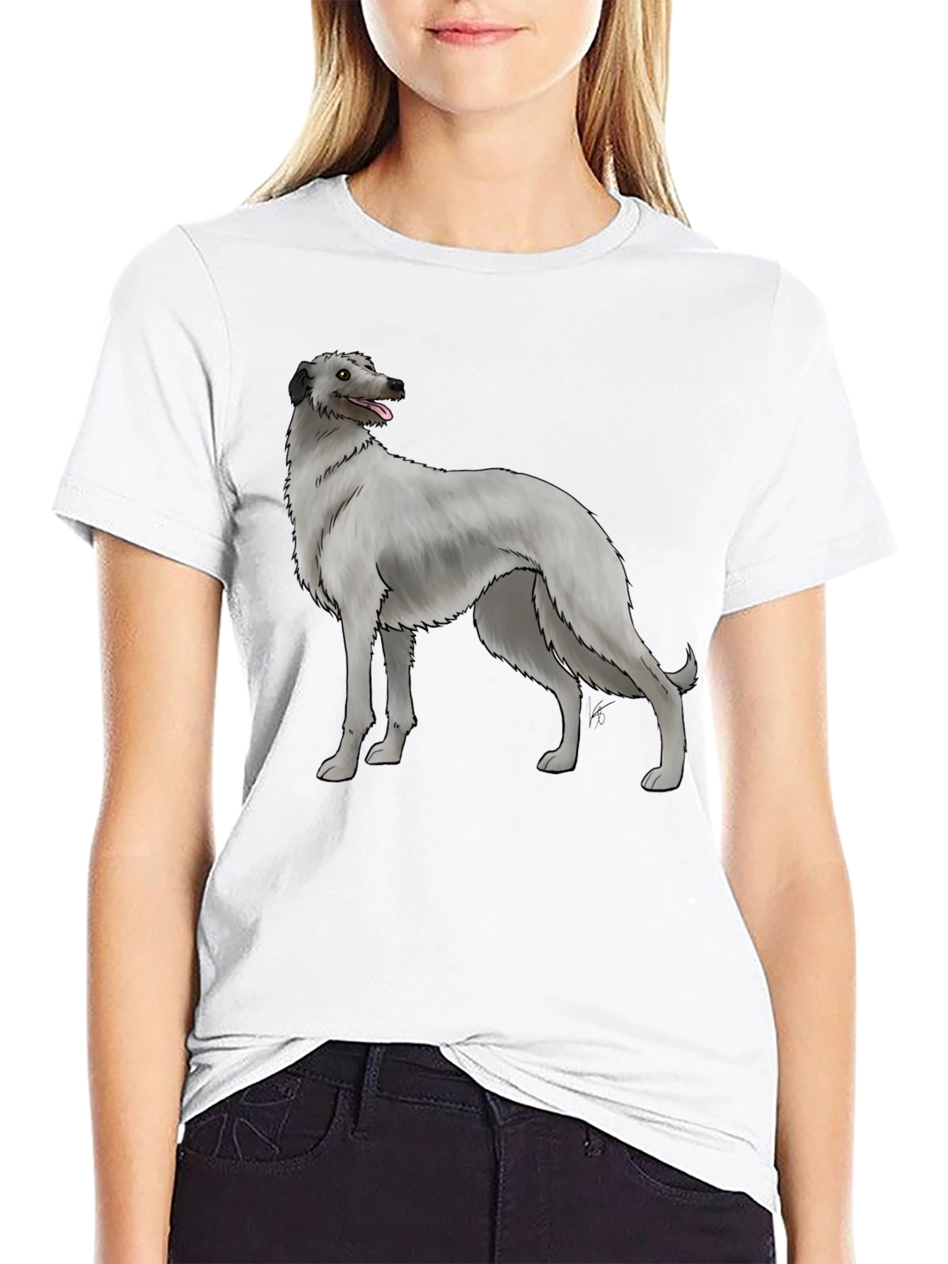 Irish Wolfhound T-Shirt - Dog Lover Tee