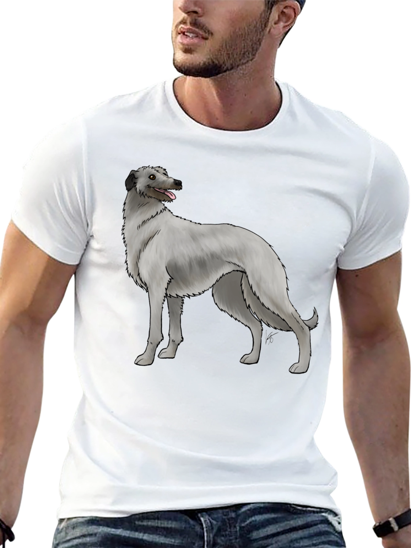 Irish Wolfhound T-Shirt - Dog Lover Tee