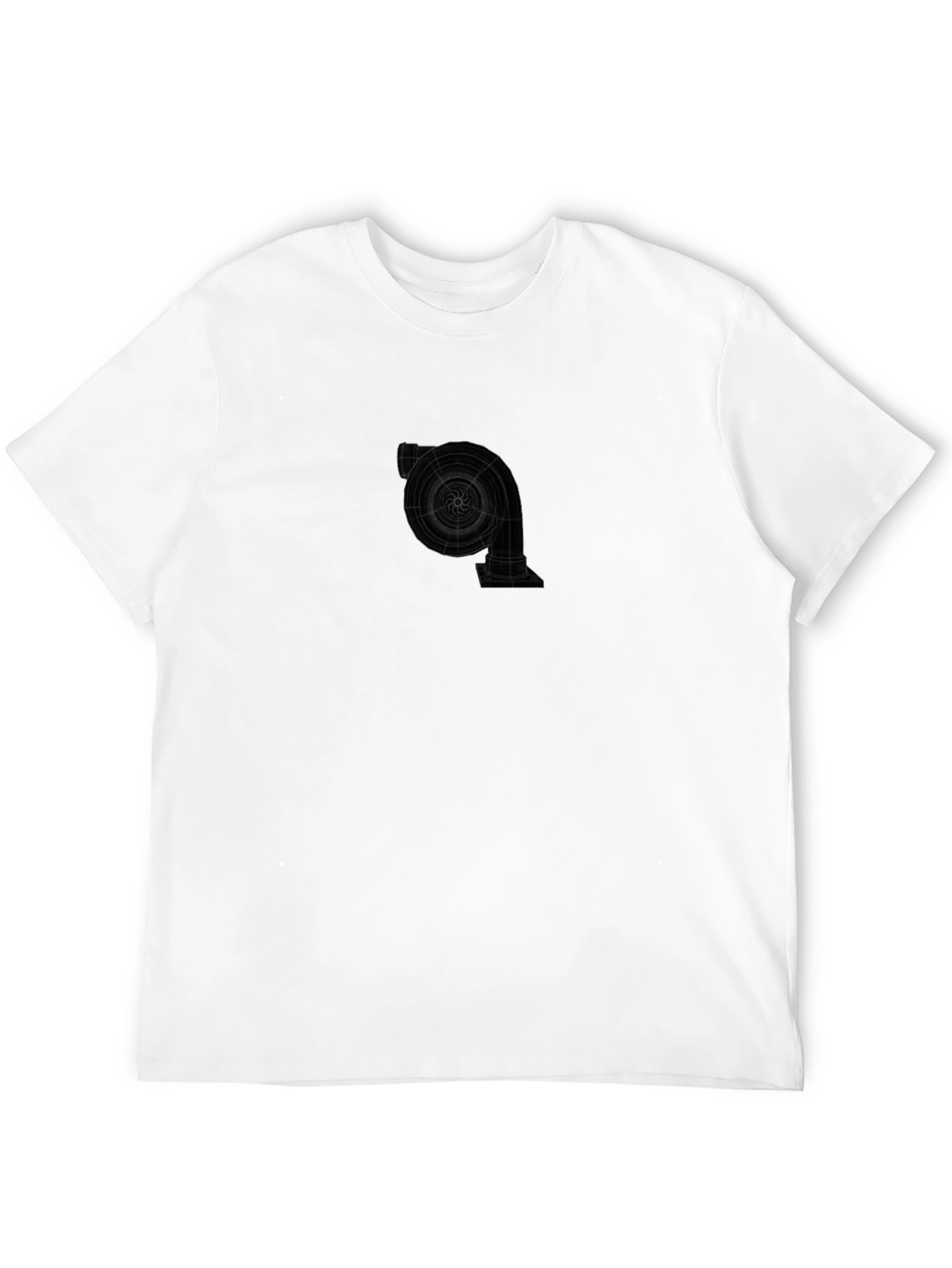 Turbocharger Graphic T-Shirt - Sleek Automotive Design