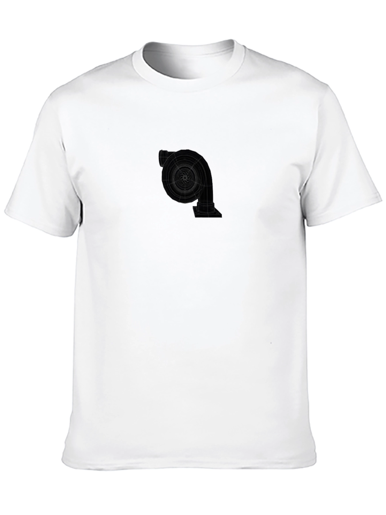 Turbocharger Graphic T-Shirt - Sleek Automotive Design