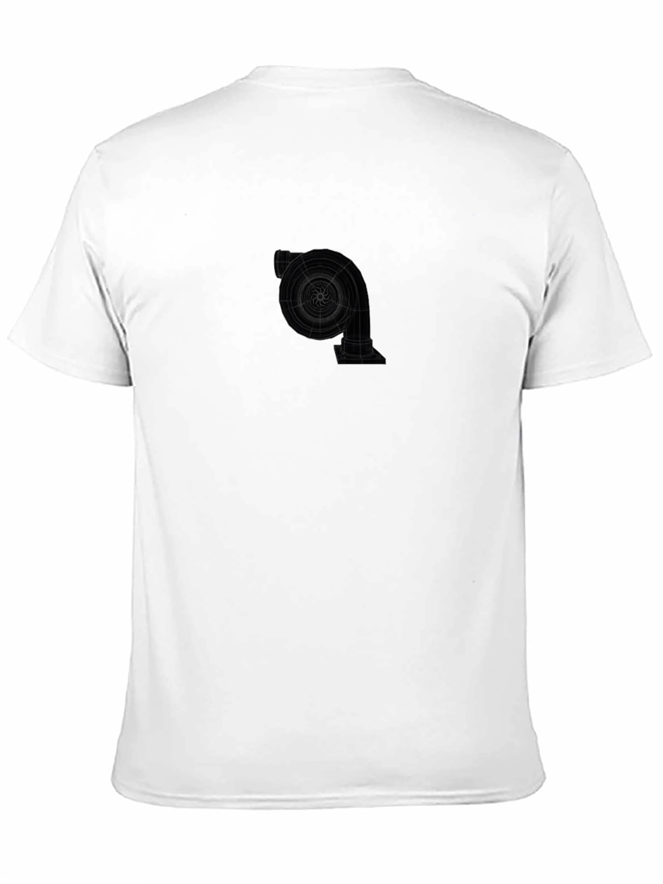 Turbocharger Graphic T-Shirt - Sleek Automotive Design