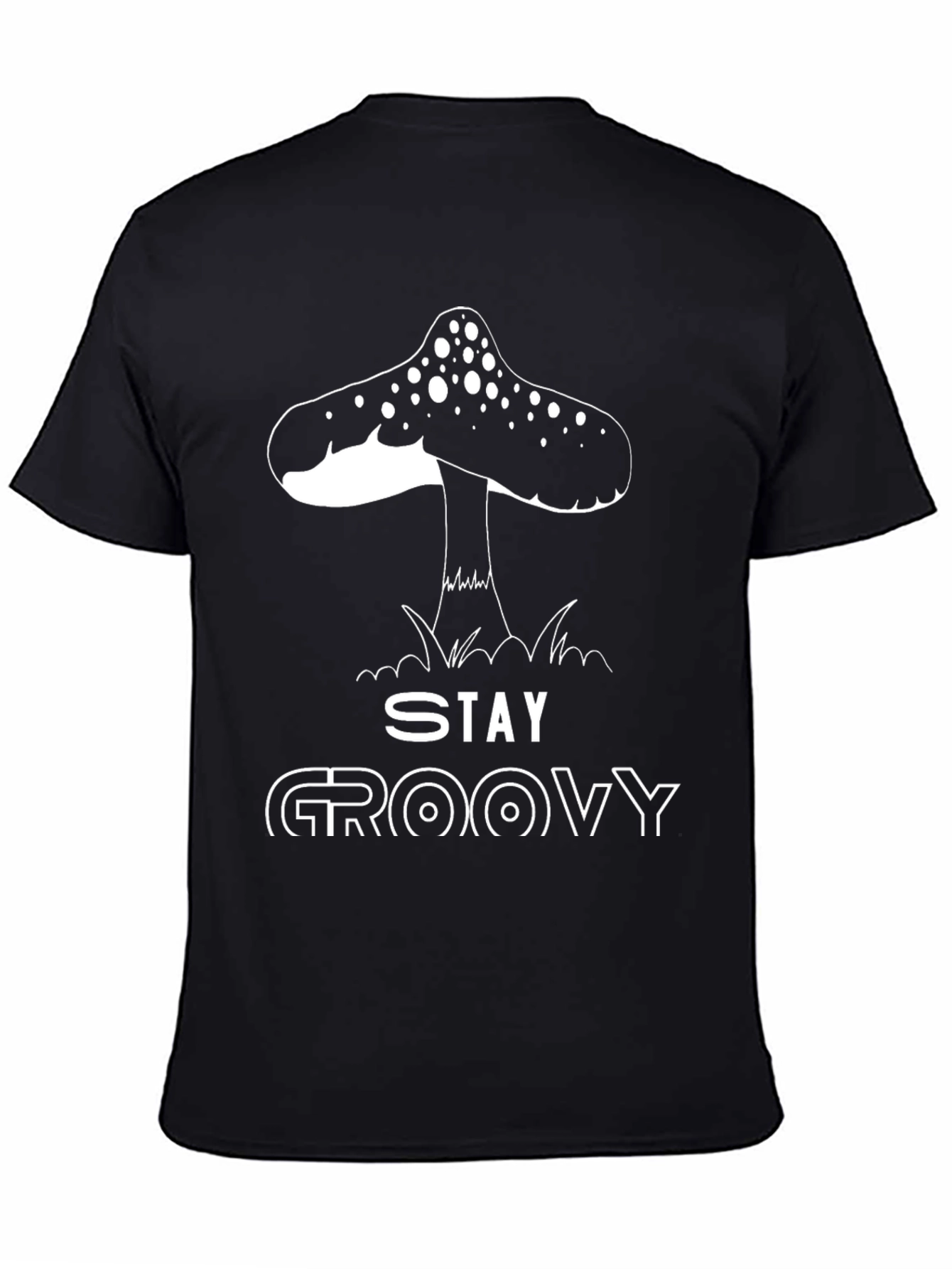 Stay Groovy Mushroom Graphic Tee
